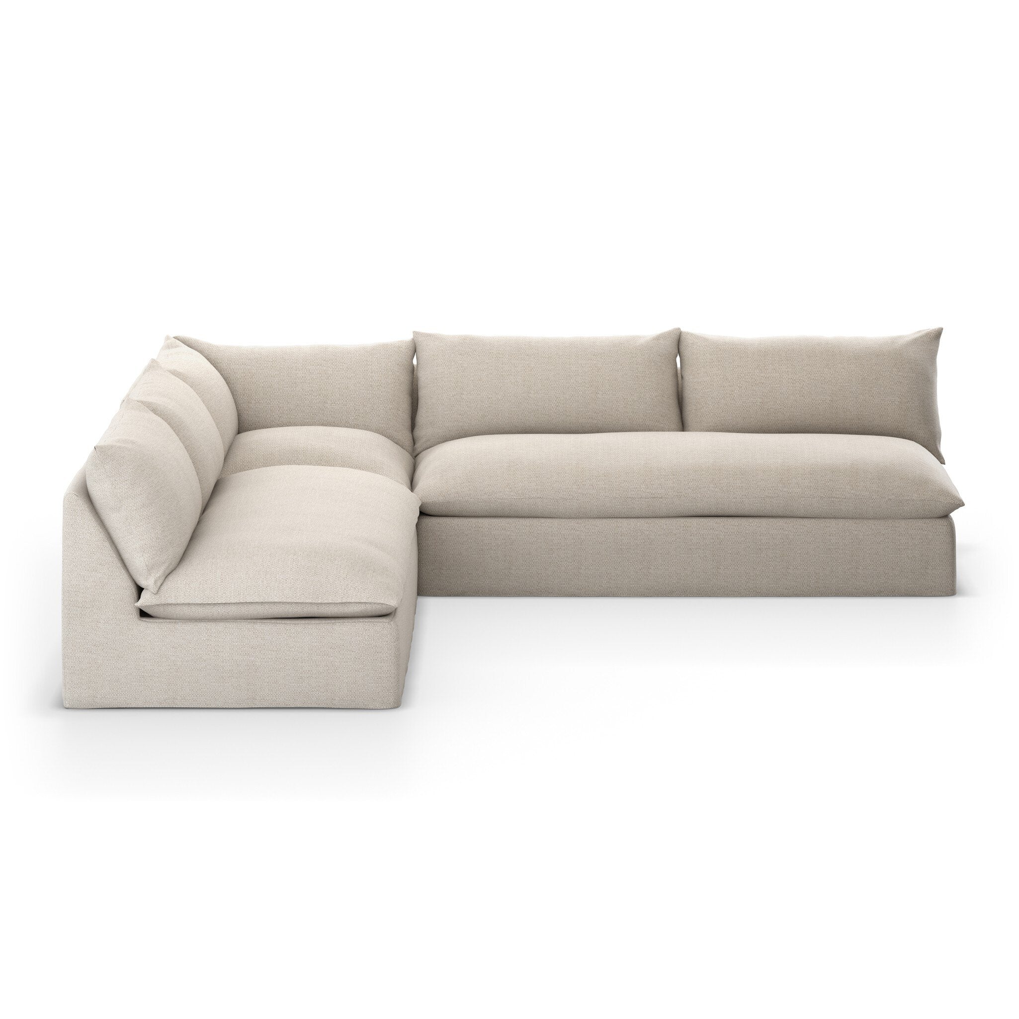 Grant Outdoor 3-Piece Sectional – Faye Sand