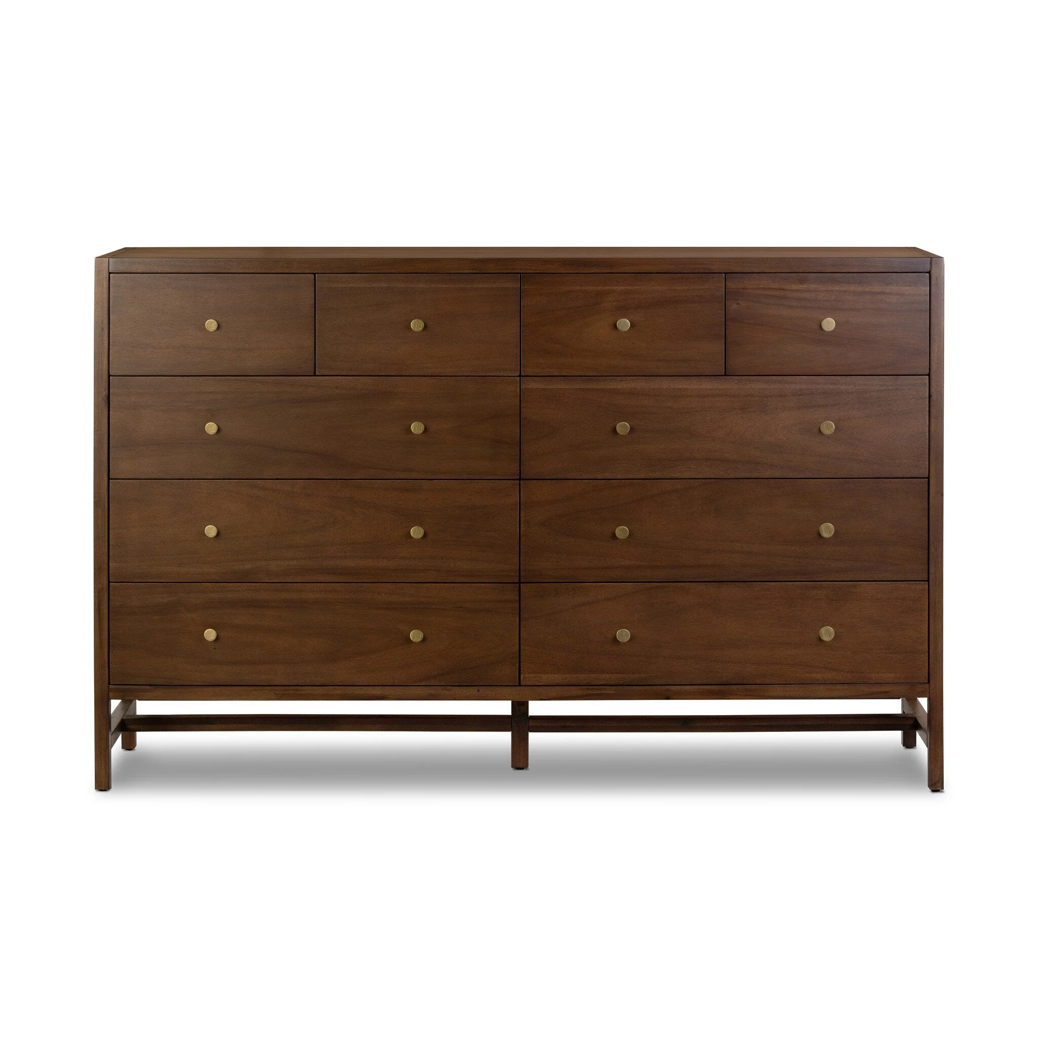 Sullivan 10 Drawer Dresser - Saddle Tan Veneer - Image 1