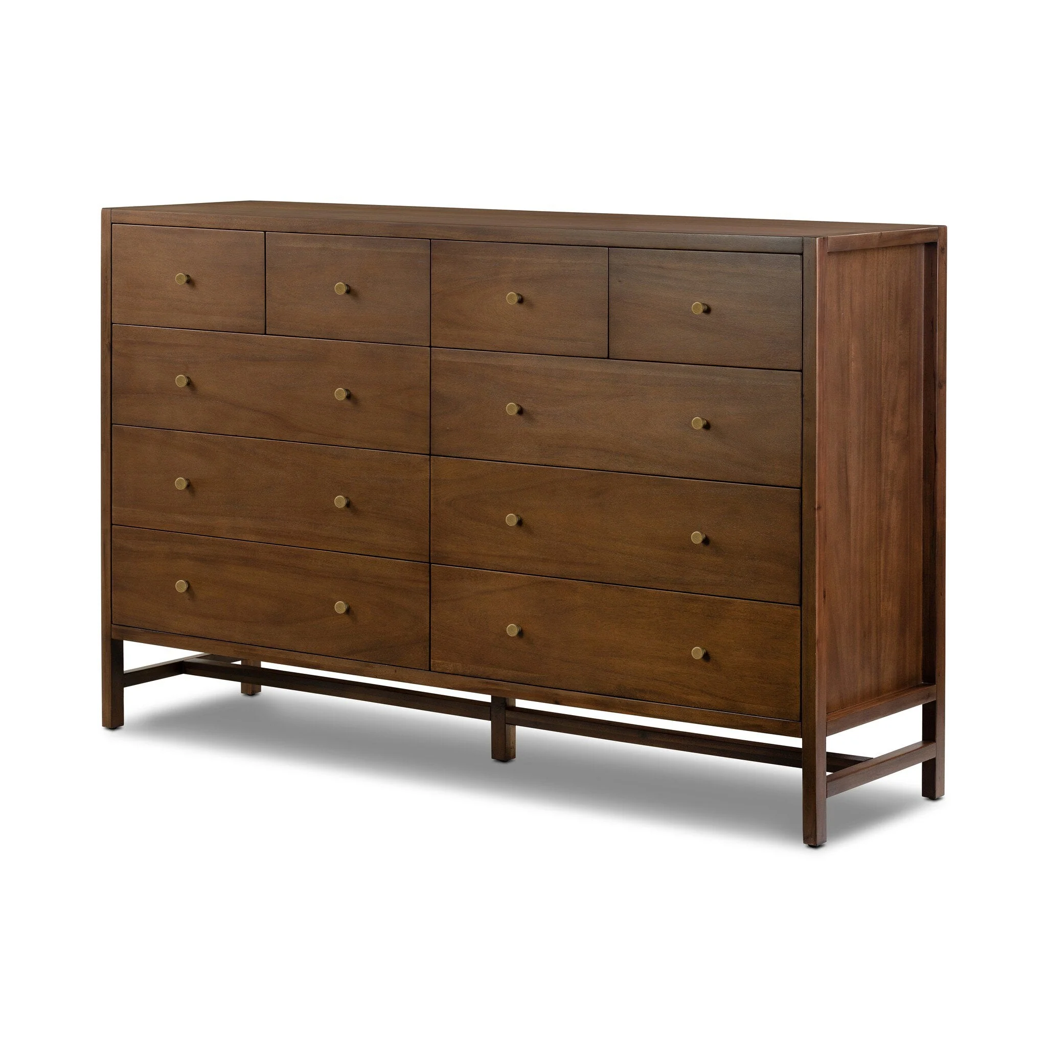 Sullivan 10 Drawer Dresser - Saddle Tan Veneer - Image 2