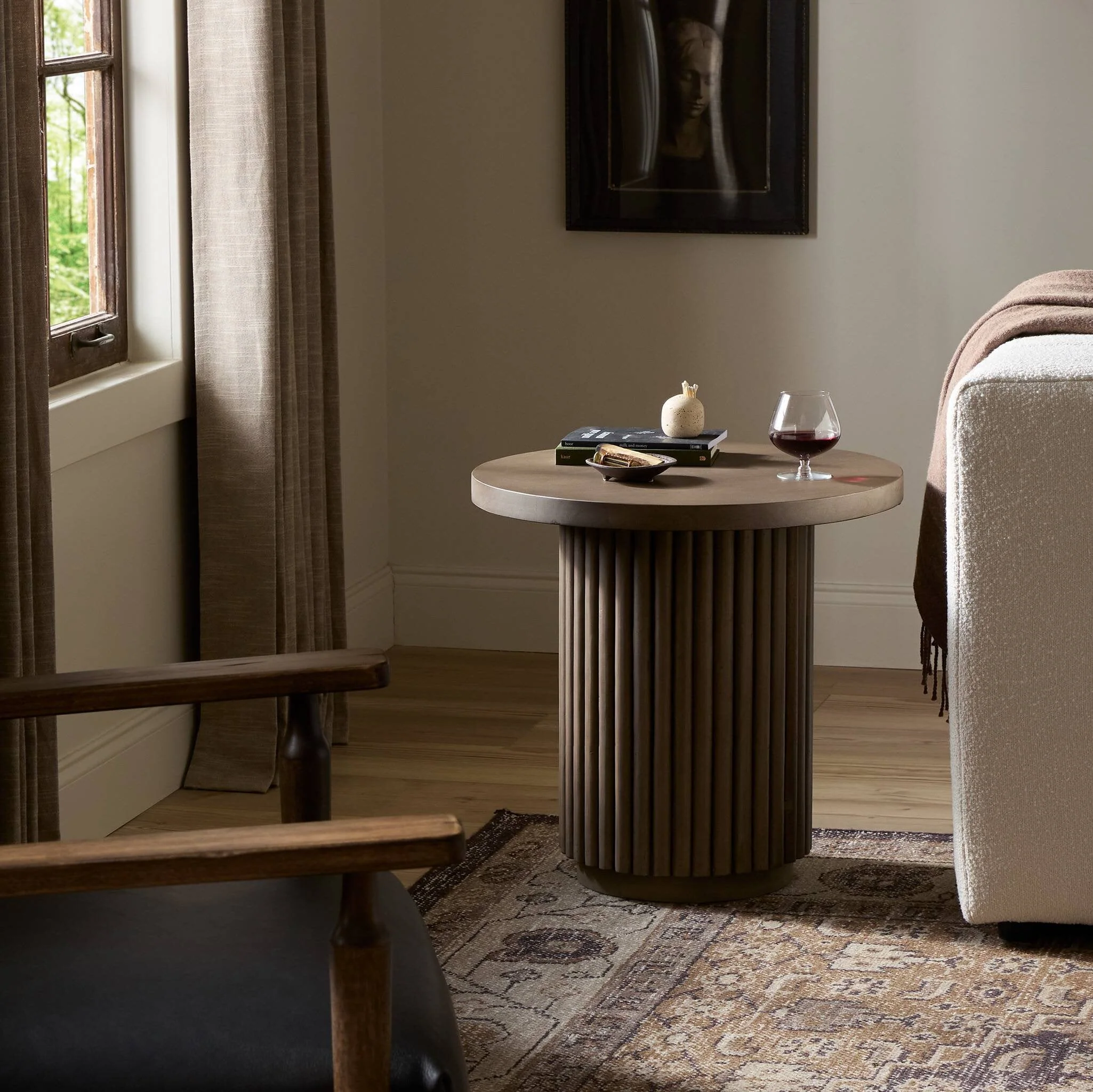Rutherford End Table - Reclaimed Ashen Brown - Image 2