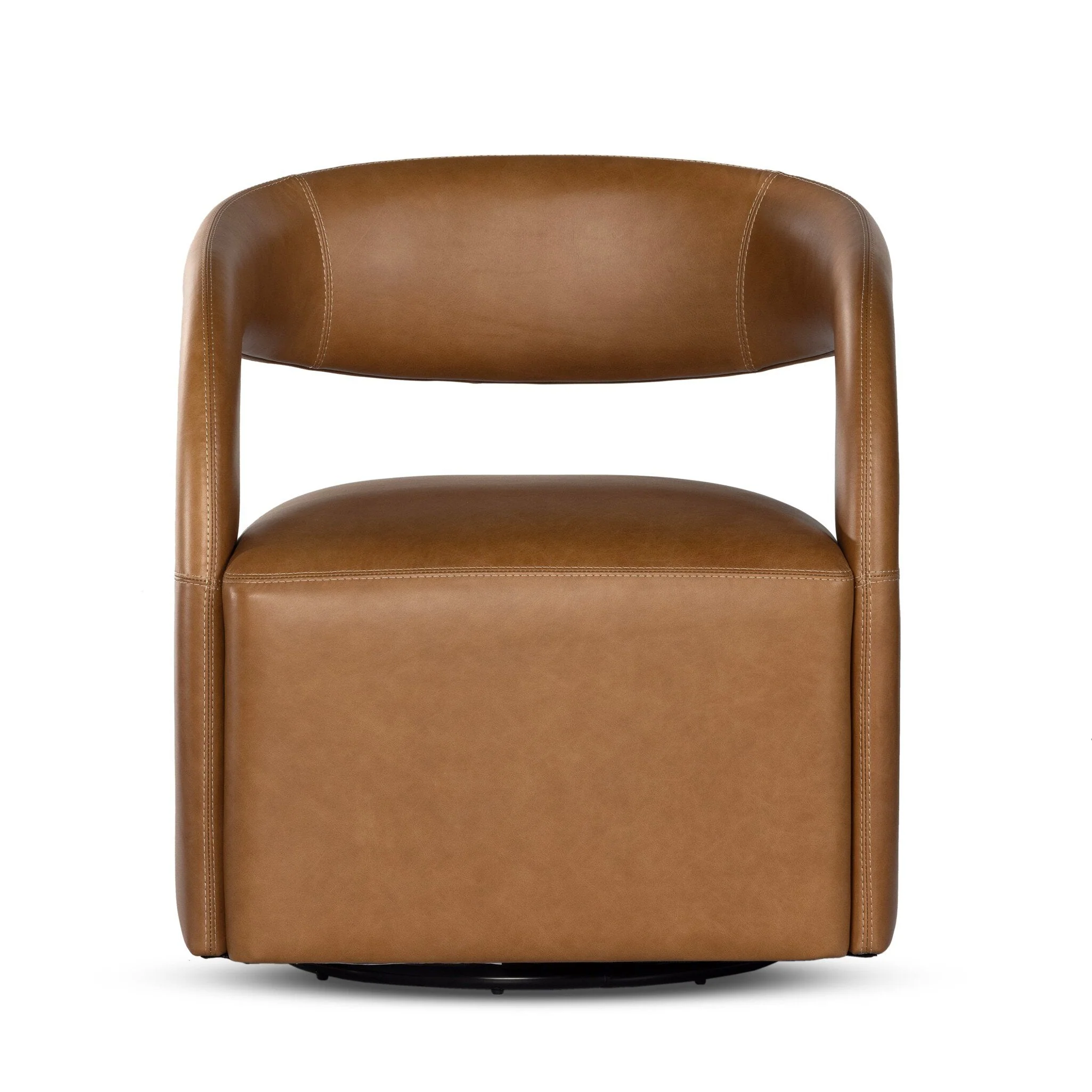 Hawkins Swivel Chair - Sonoma Butterscotch - Image 1