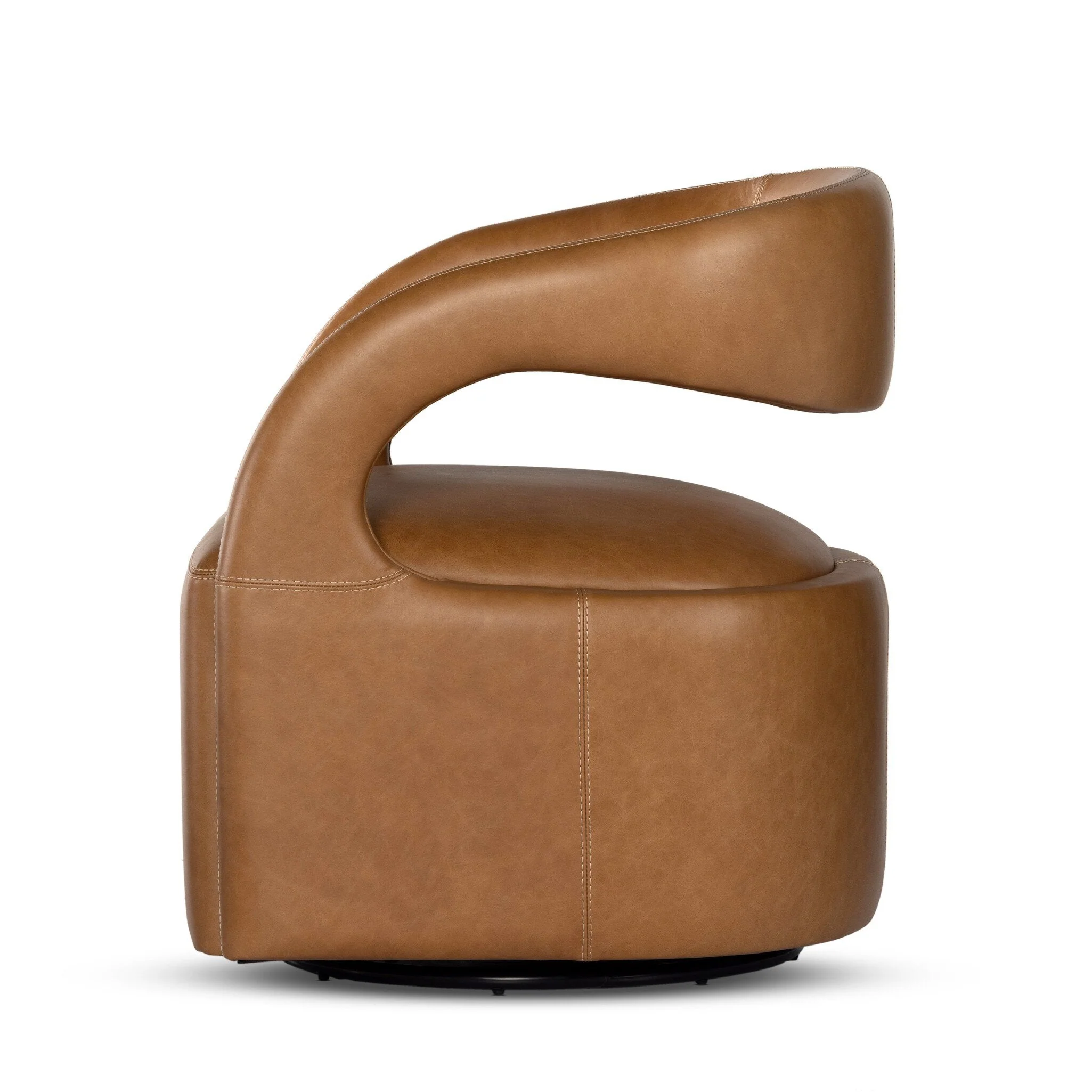 Hawkins Swivel Chair - Sonoma Butterscotch - Image 3
