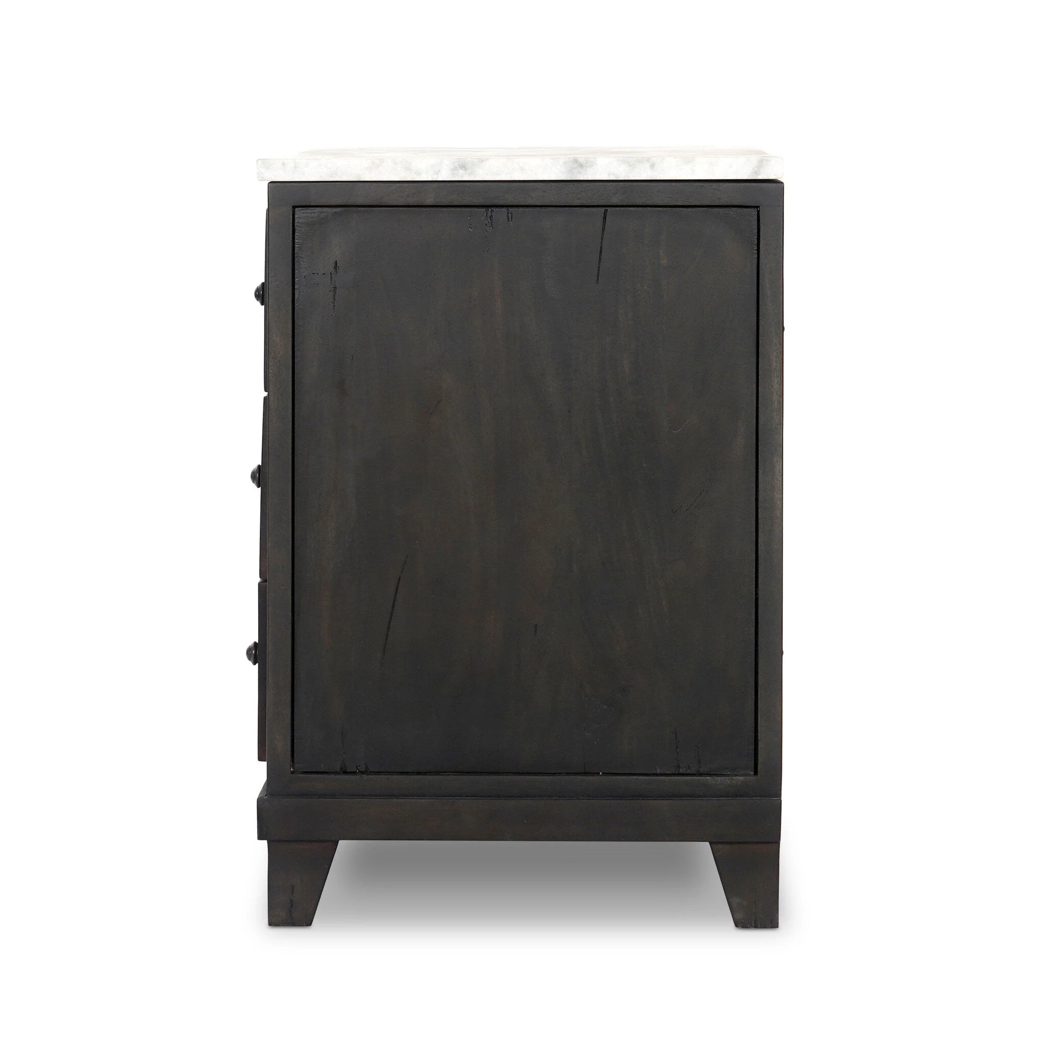 Odette Nightstand - White Statuario Marble - Image 3