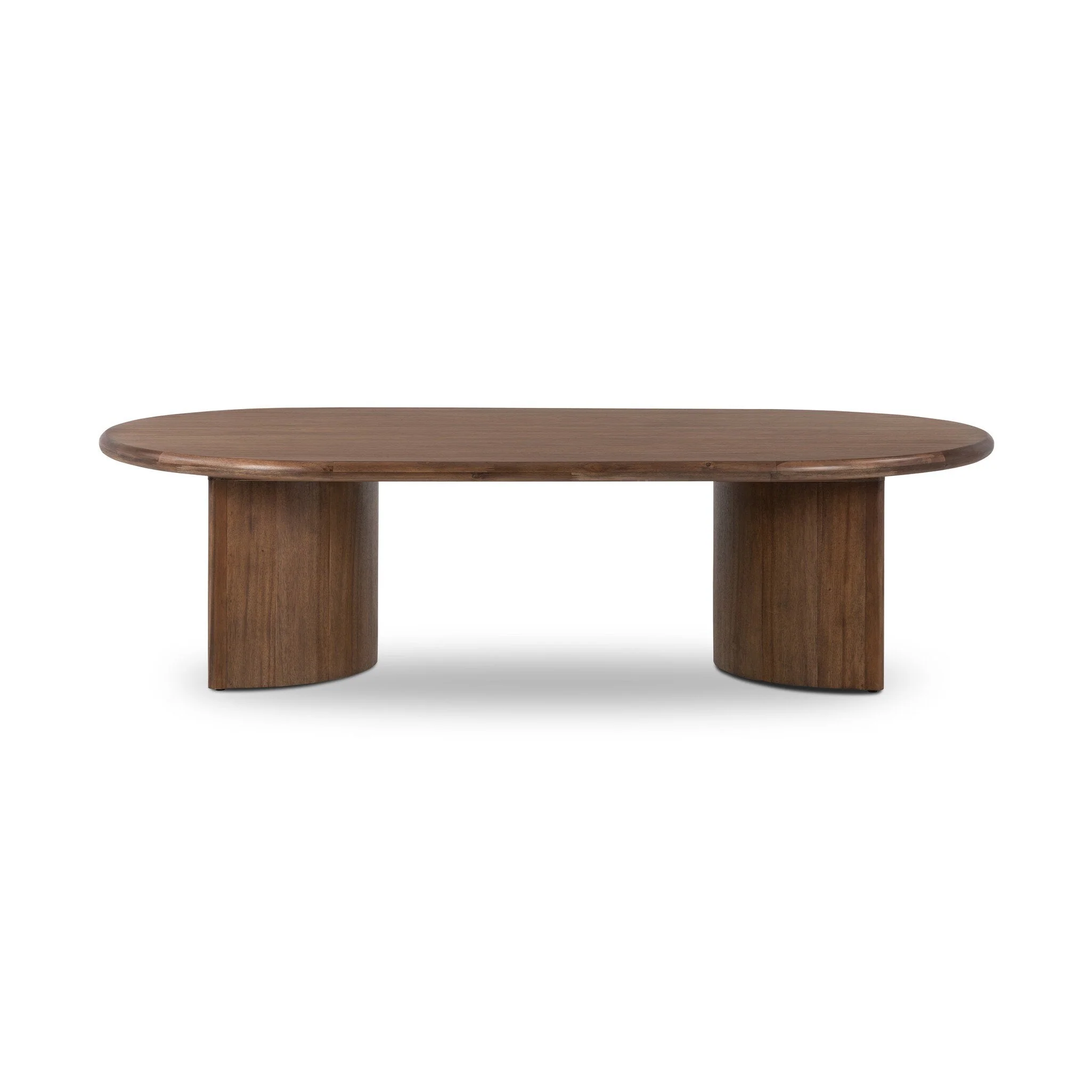 Paden Coffee Table - Seasoned Brown Acacia | 65" - Image 1