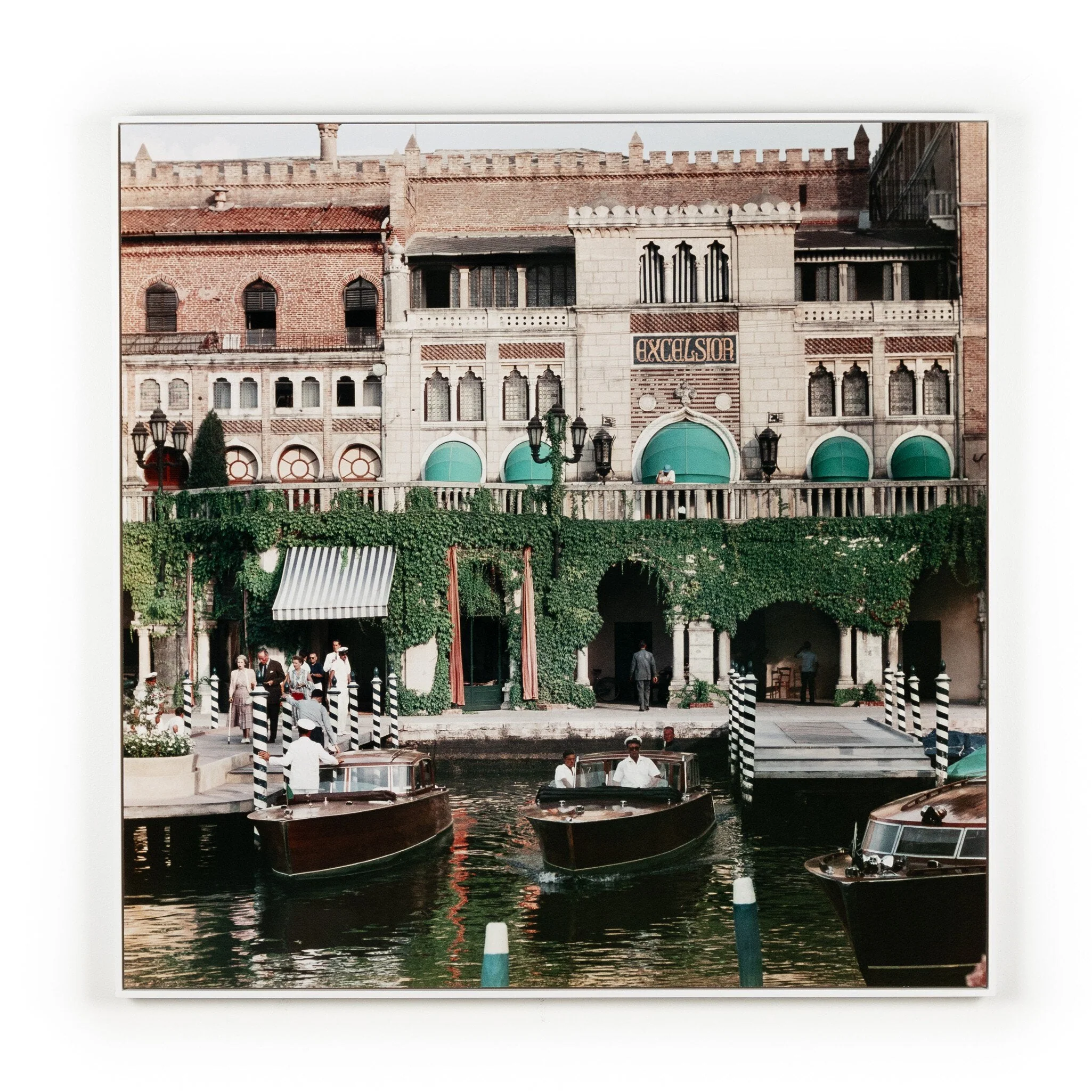 Westin Excelsior by Slim Aarons – White Maple Floater