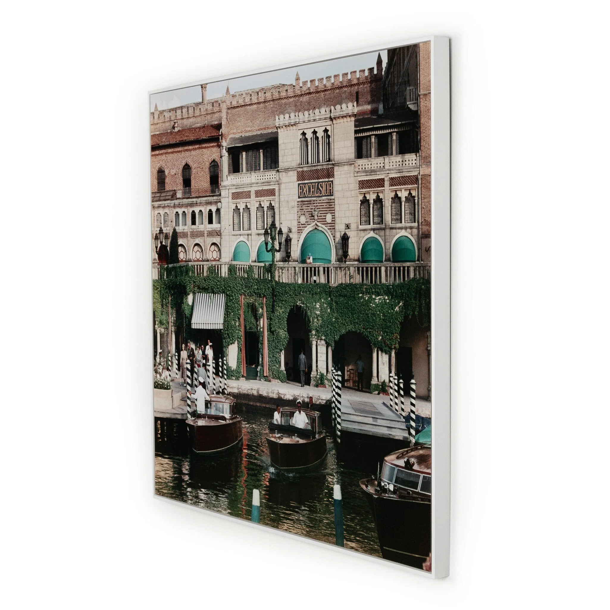 Westin Excelsior by Slim Aarons - White Maple Floater - Image 2
