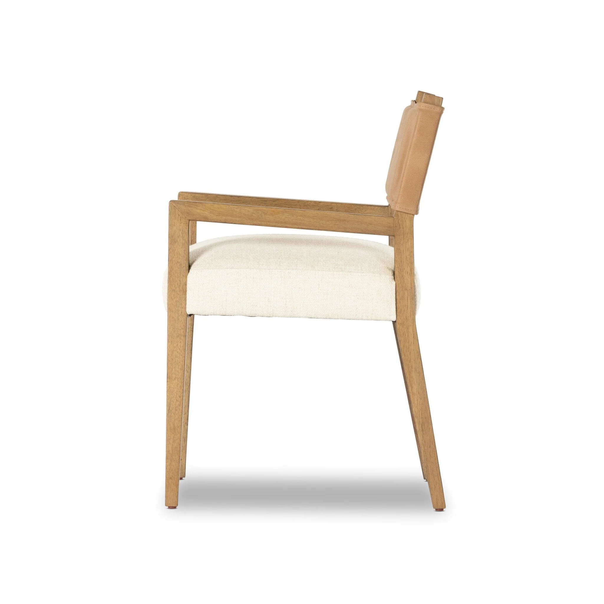 Ferris Dining Armchair - Thames Cream - Image 3