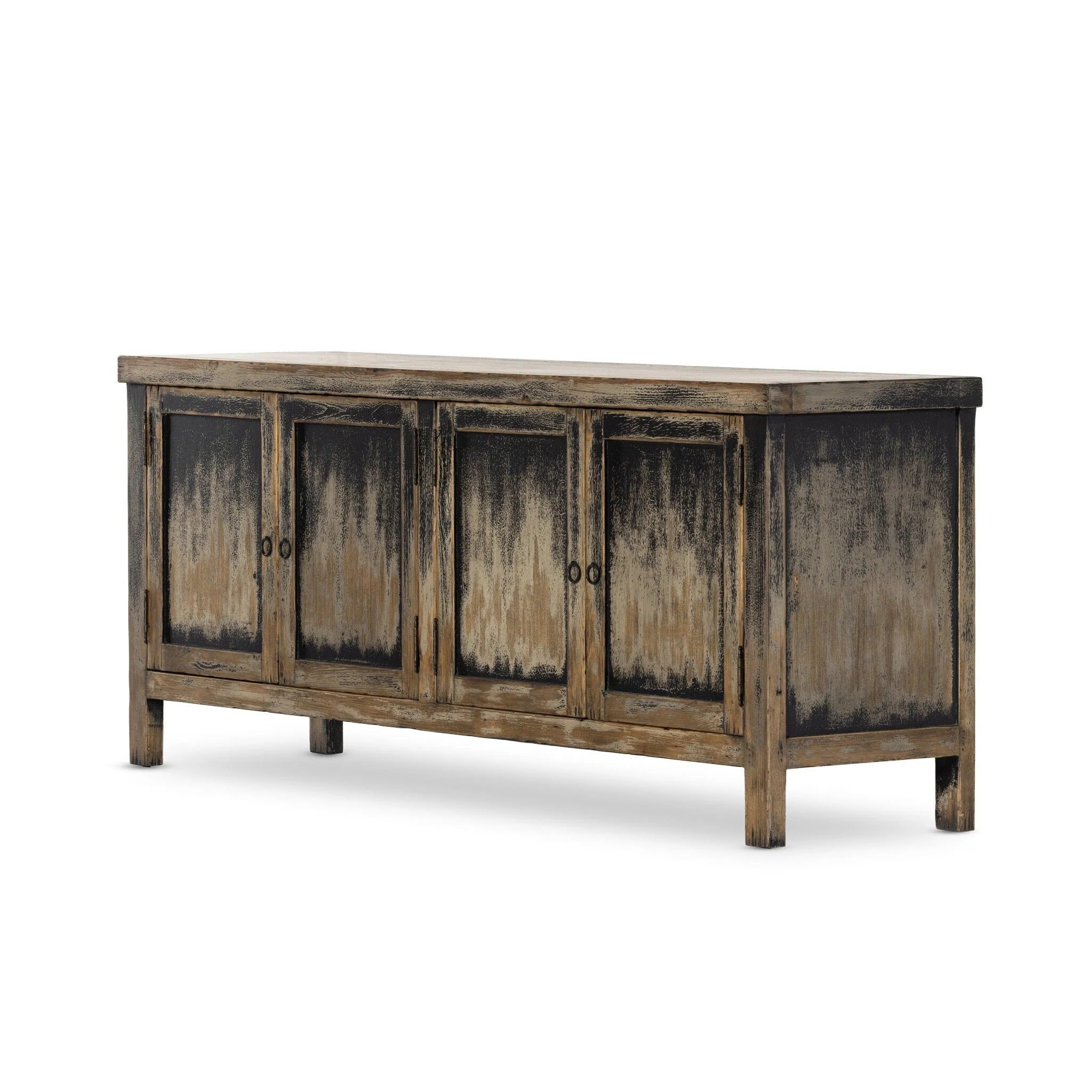Hitchens Media Console - Worn Black - Image 2