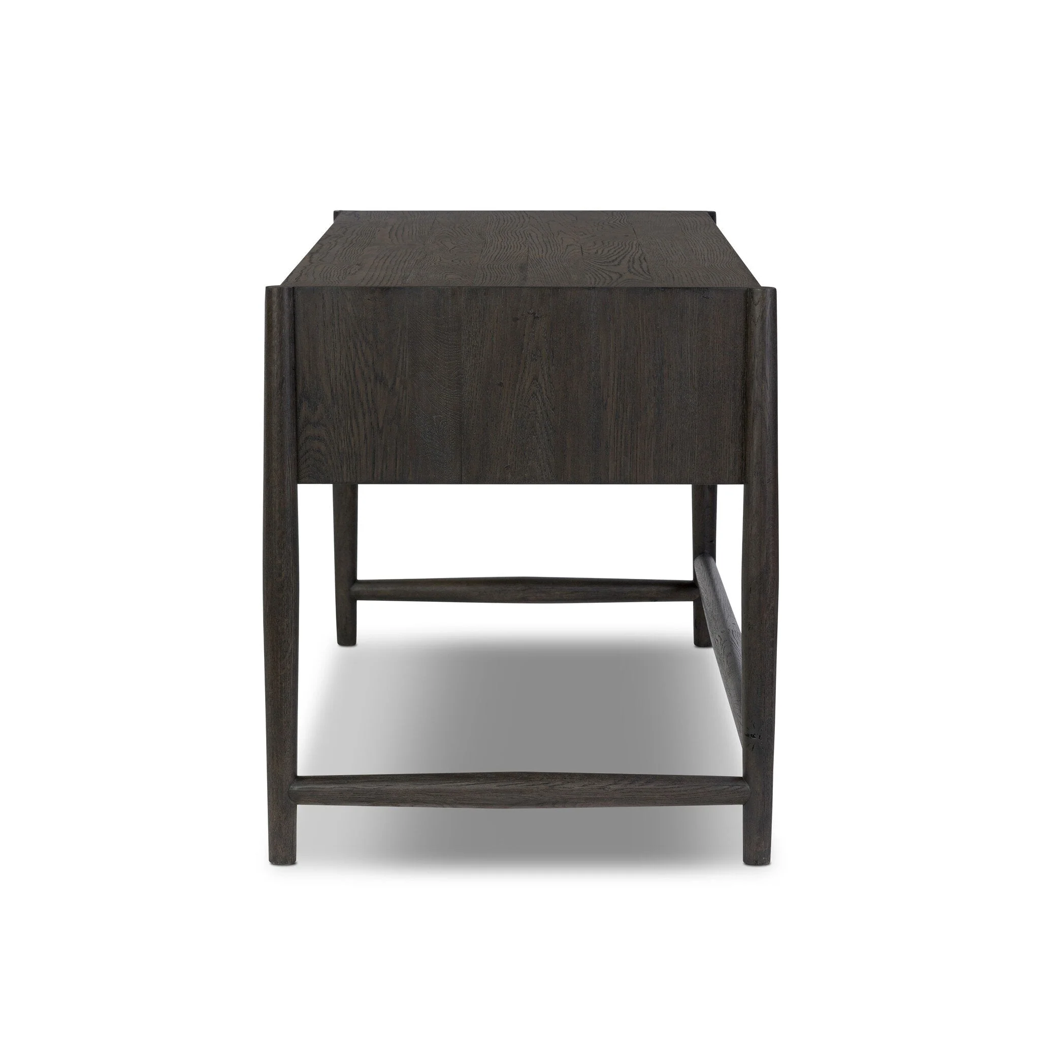 Glenview Desk - Smoked Black Resawn Oak - Image 3