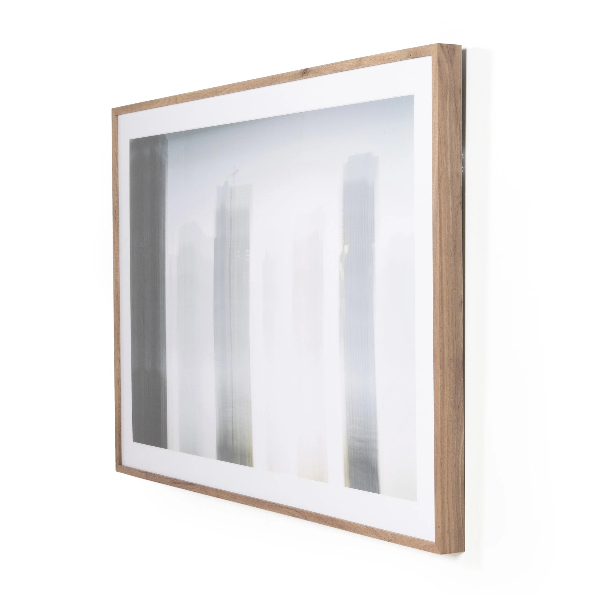 Skyline Beneath 1St St Bridge by Toni Toscan - Rustic 2.5 Walnut - Image 2