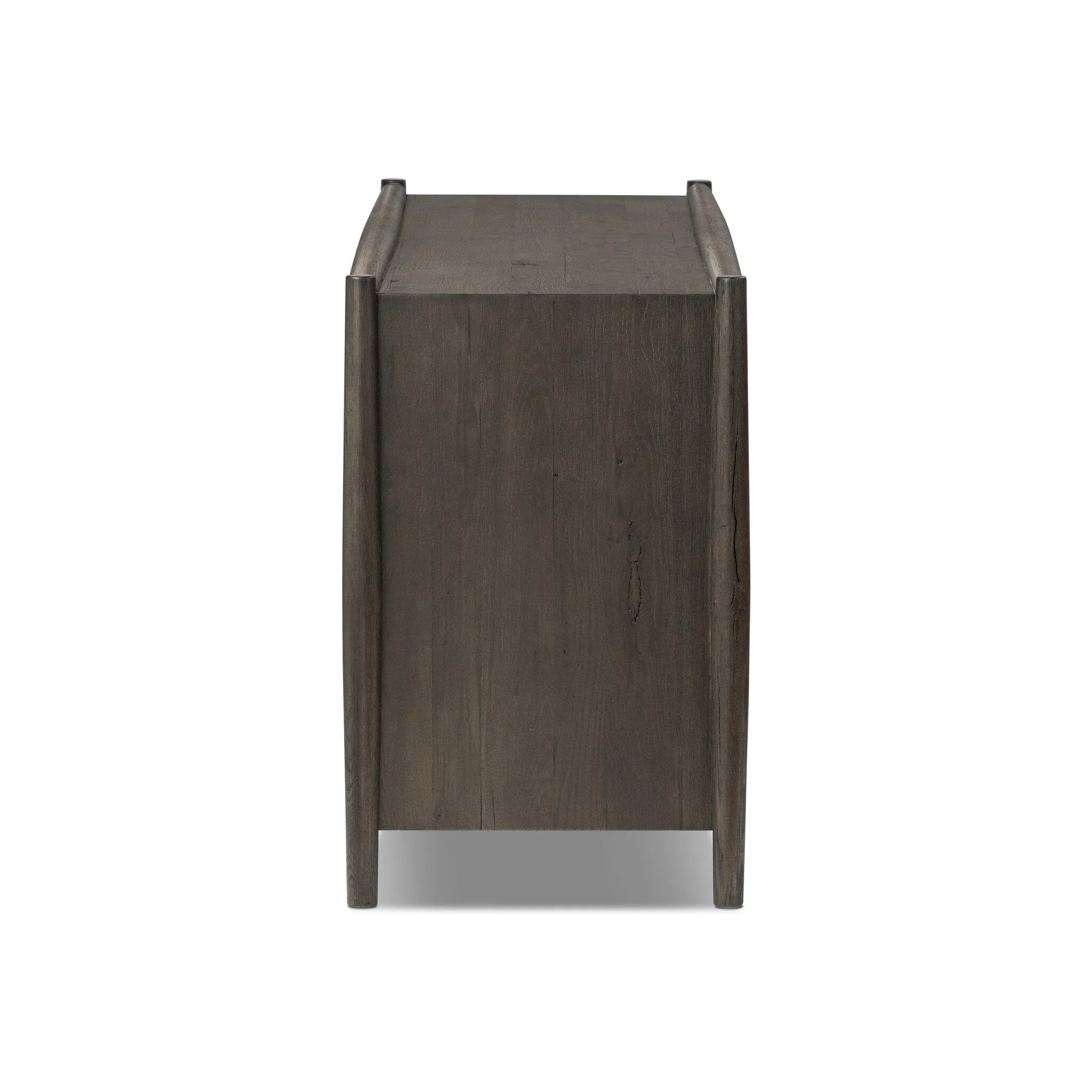 Glenview 6 Drawer Dresser - Smoked Black Resawn Oak - Image 3