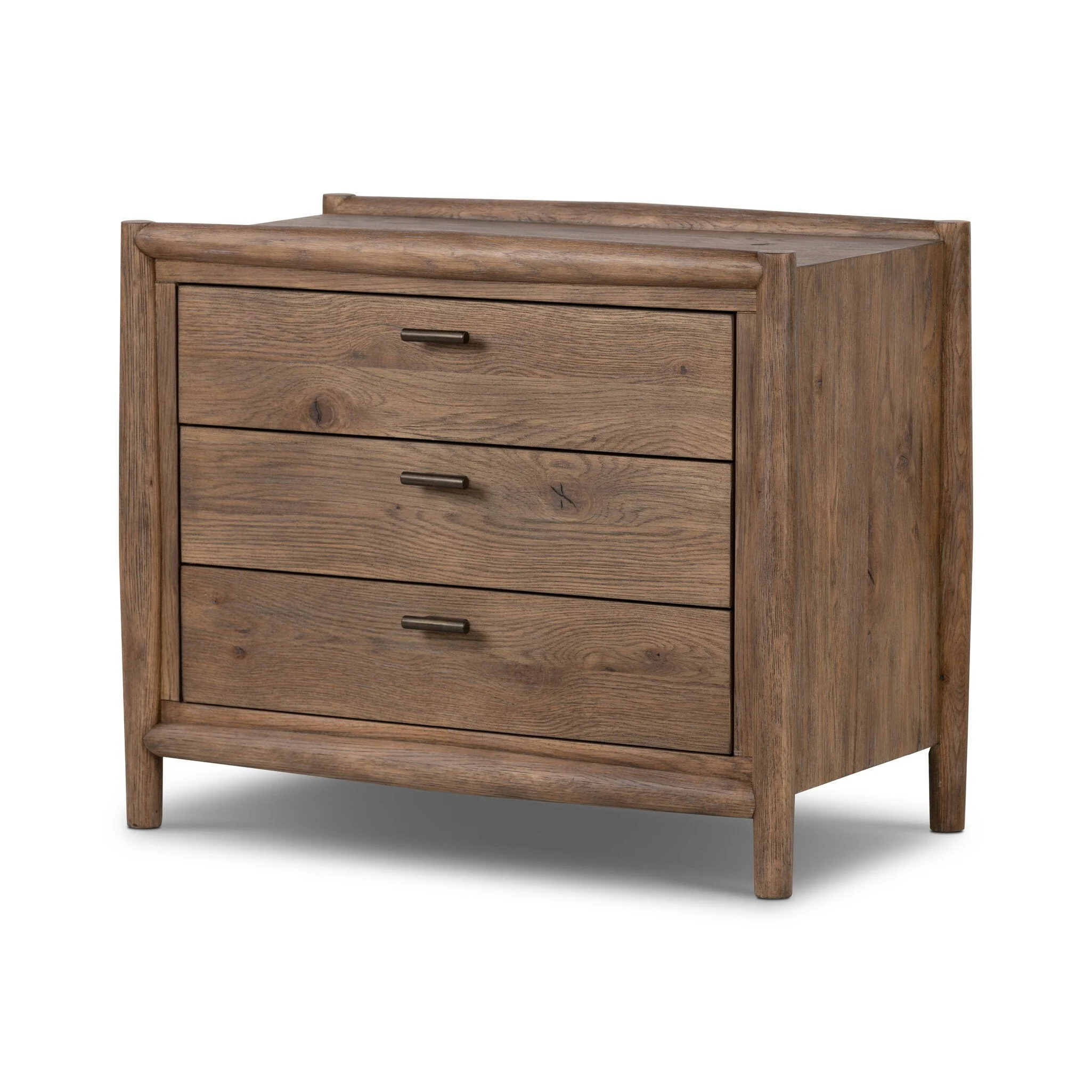 Glenview Nightstand - Weathered Oak Veneer - Image 2
