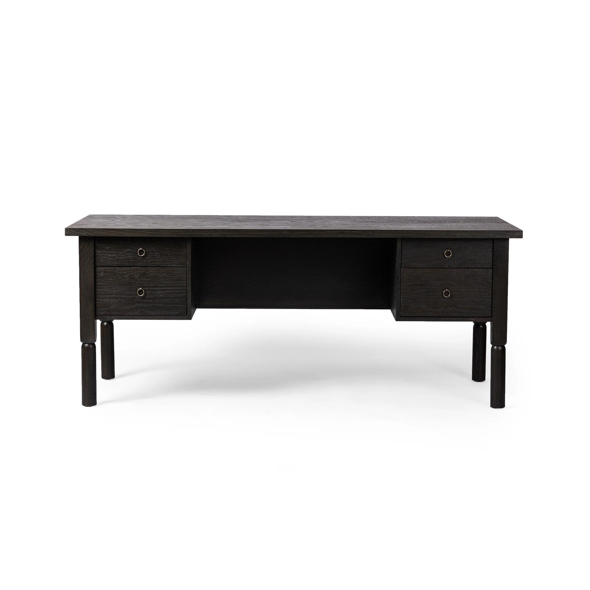 Concord Desk – Charcoal Oak