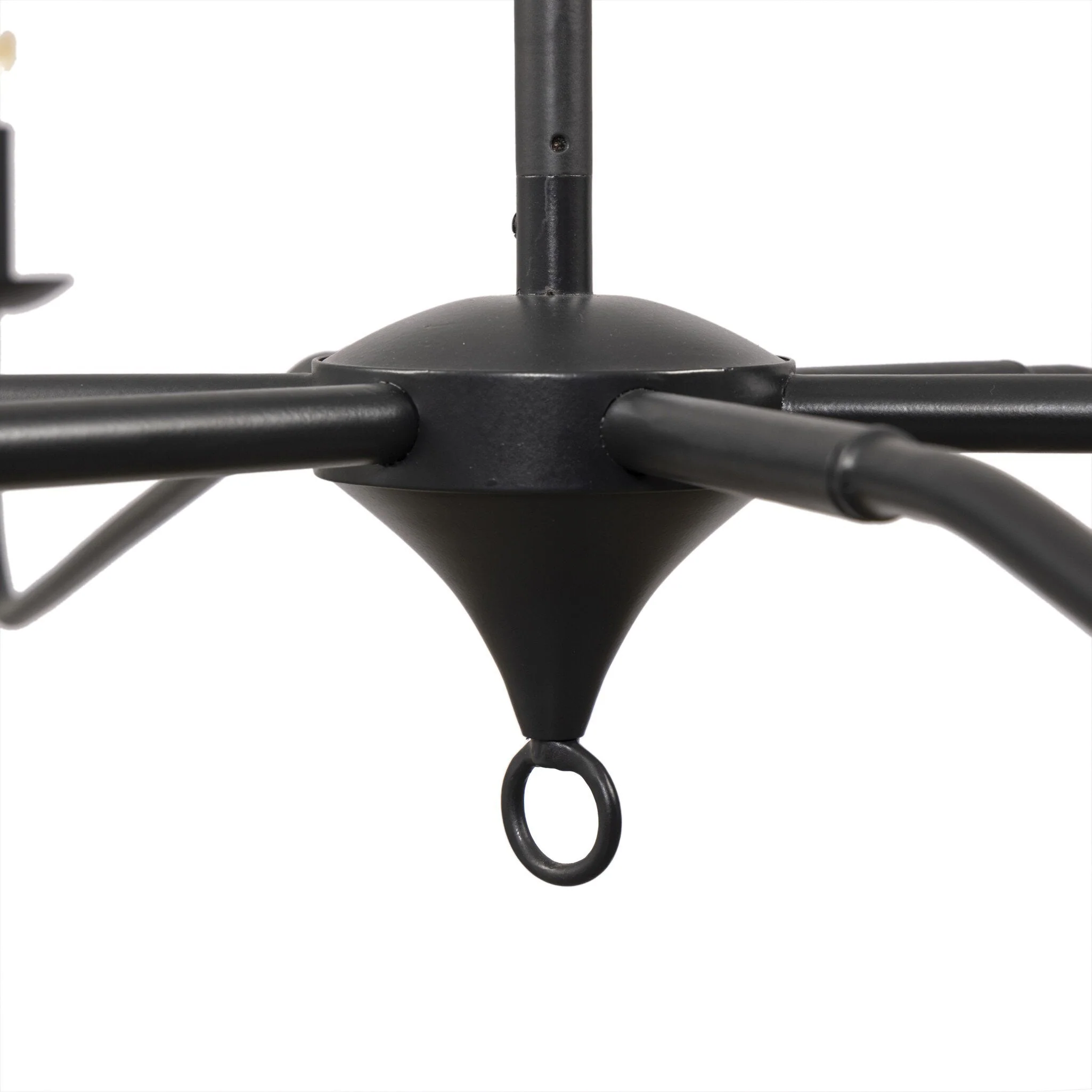 Edlyn Chandelier - Antiqued Iron - Image 3