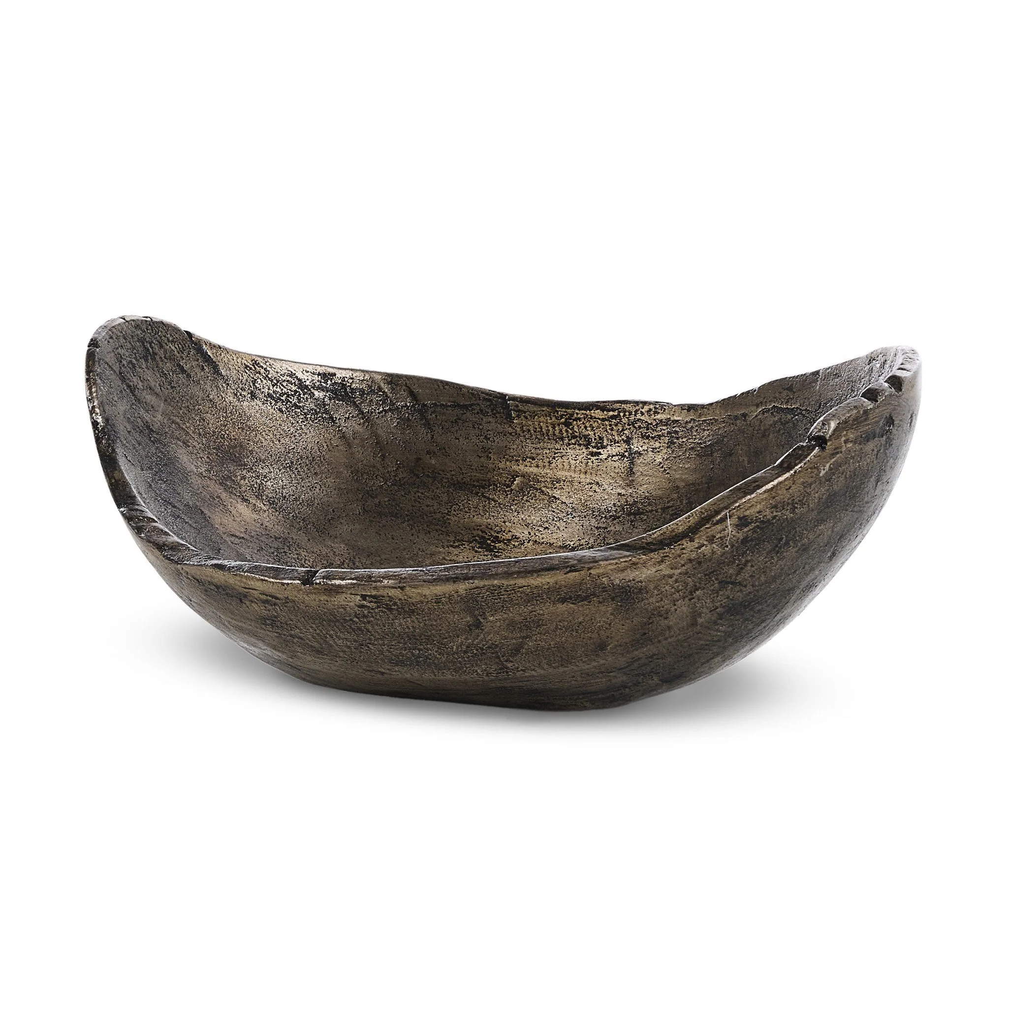 Jagen Outdoor Bowl – Rustic Cast Aluminum