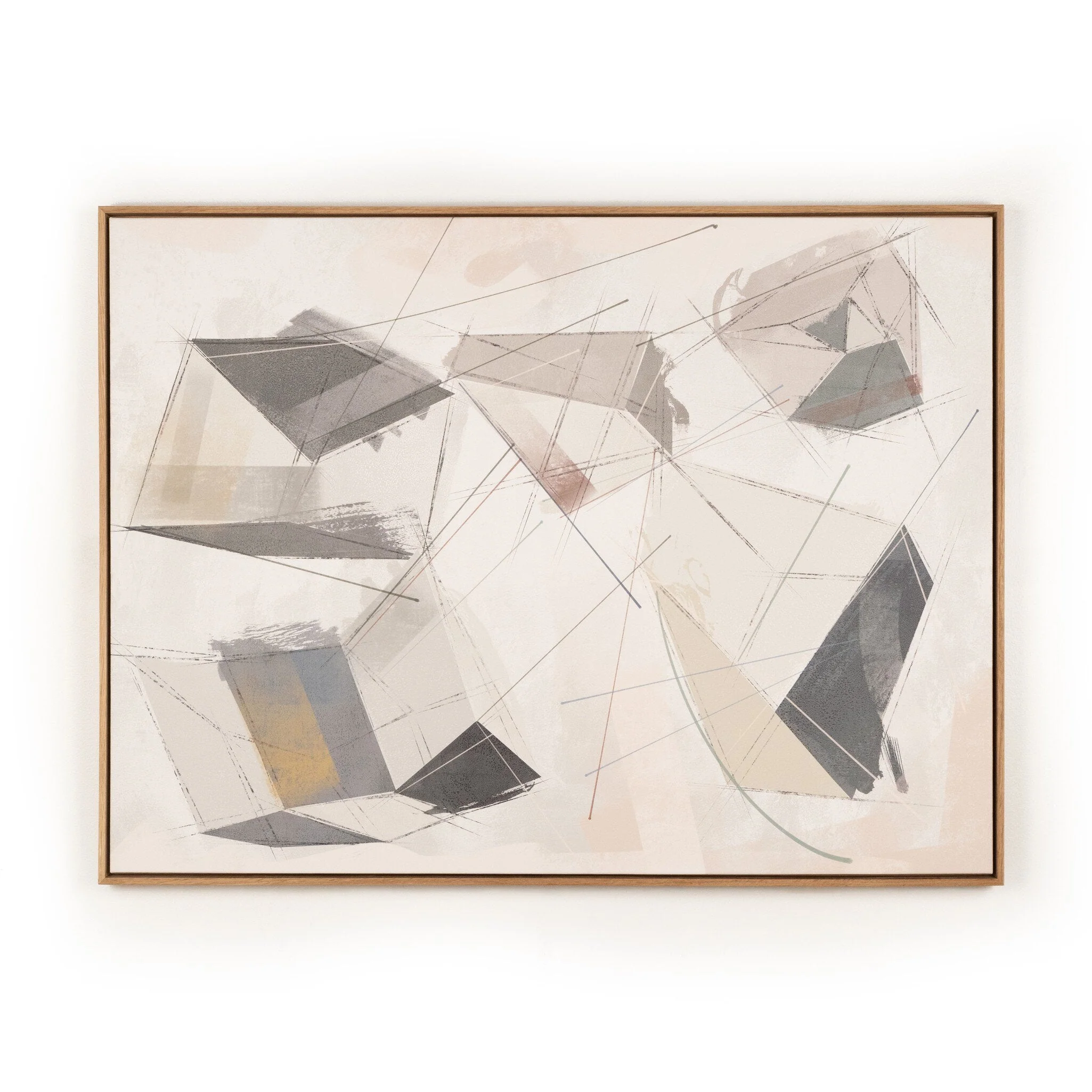 Escalate II by Coup d'Esprit - Vertical Grain White Oak Floater - Image 1