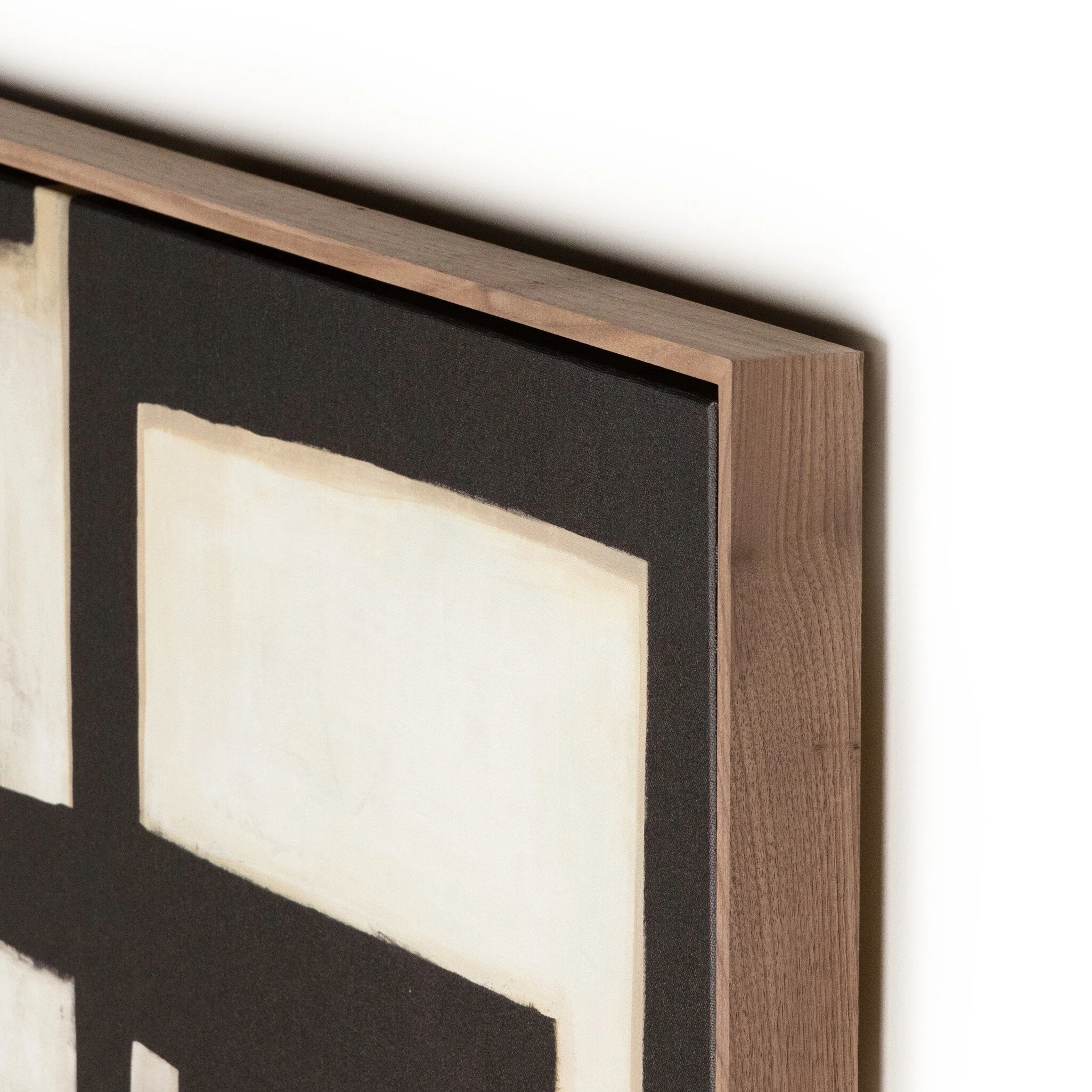 Civilization by Jess Engle - Rustic Walnut Floater - Image 3