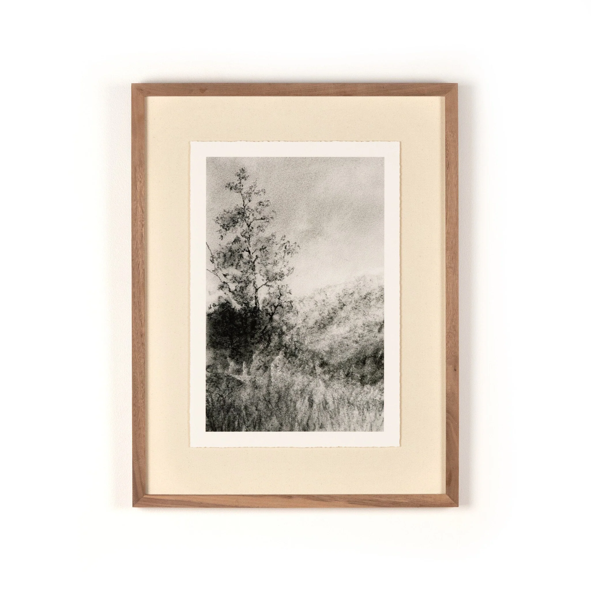 Landscape Study I by Aileen Fitzgerald - Rustic 1.5 Walnut - Image 1