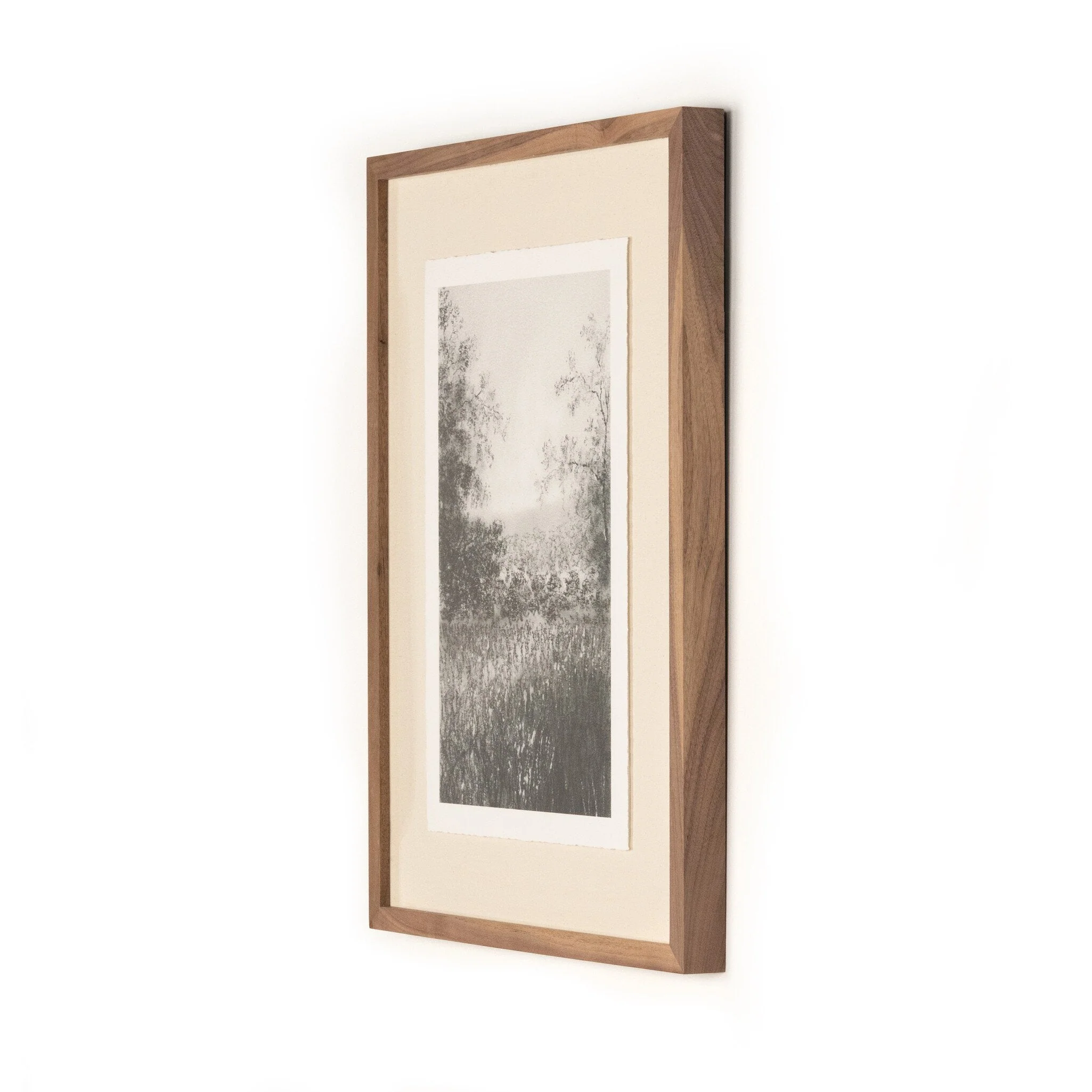 Landscape Study II by Aileen Fitzgerald - Rustic 1.5 Walnut - Image 2