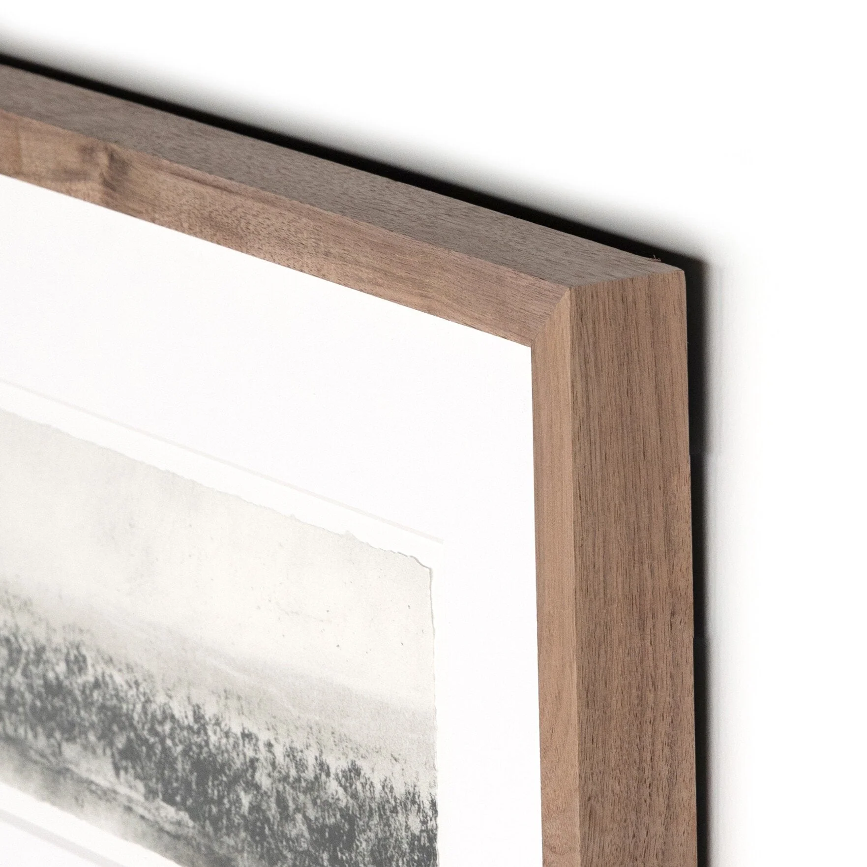 Hill Country Study II  by Aileen Fitzgerald - Rustic 1.5 Walnut - Image 3