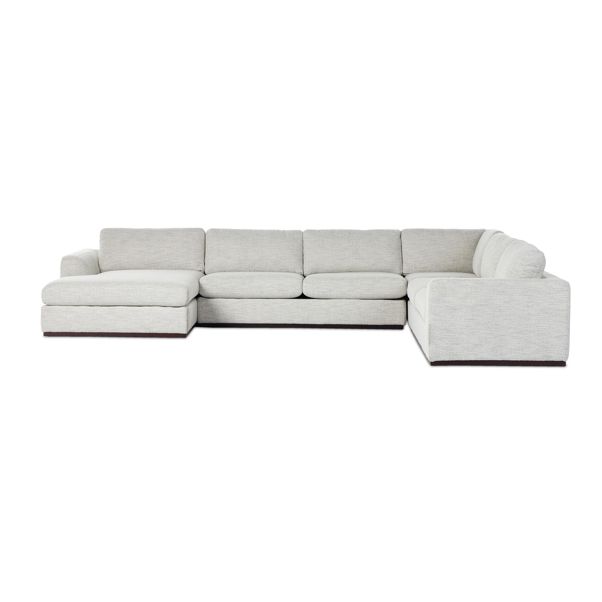 Colt 4-Piece Sectional - Merino Cotton | Left Chaise - Image 1