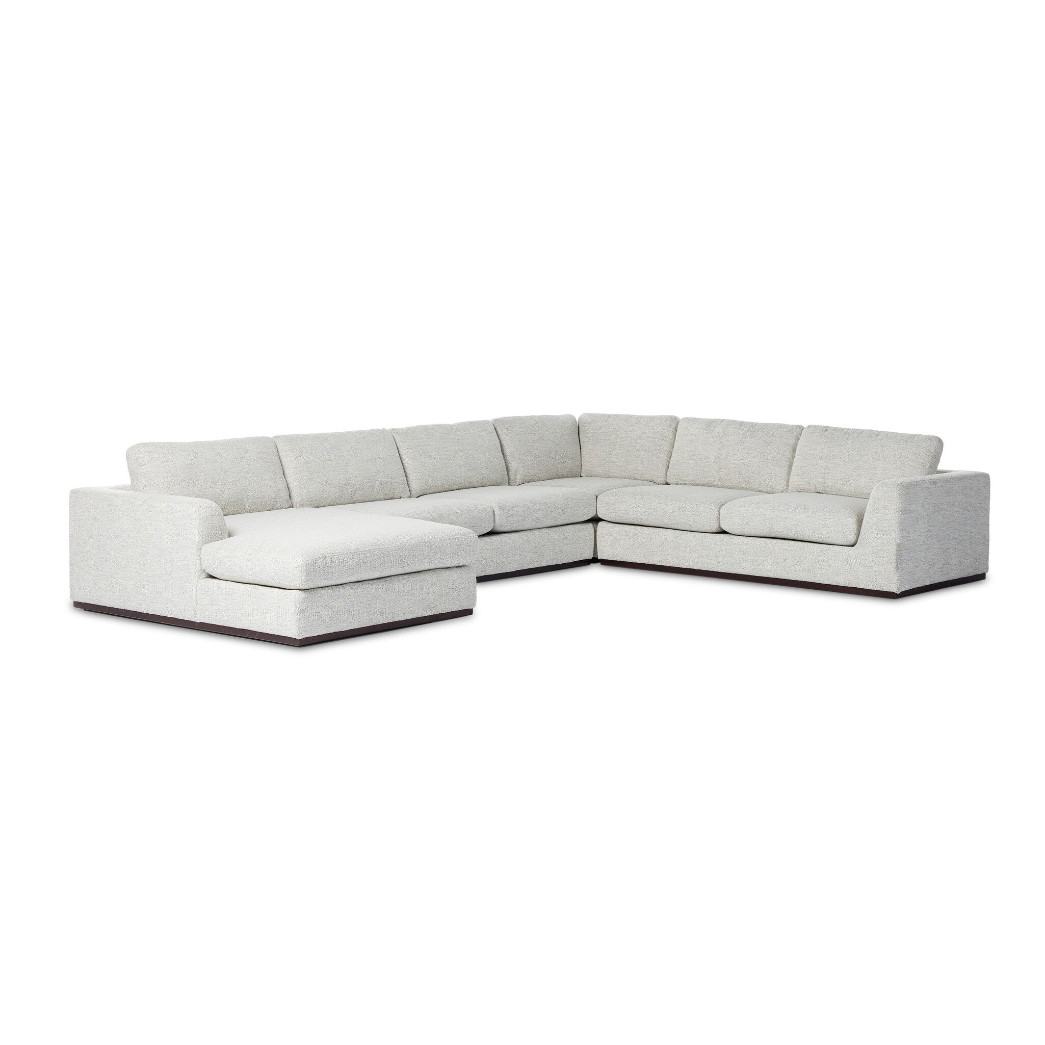 Colt 4-Piece Sectional - Merino Cotton | Left Chaise - Image 2