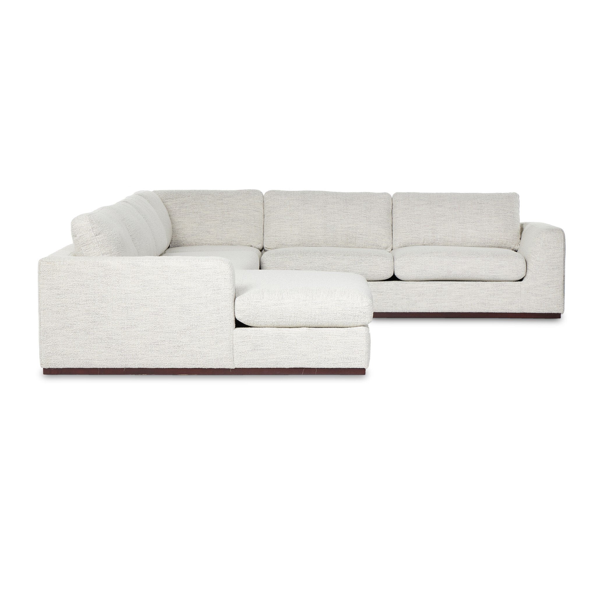 Colt 4-Piece Sectional - Merino Cotton | Left Chaise - Image 3