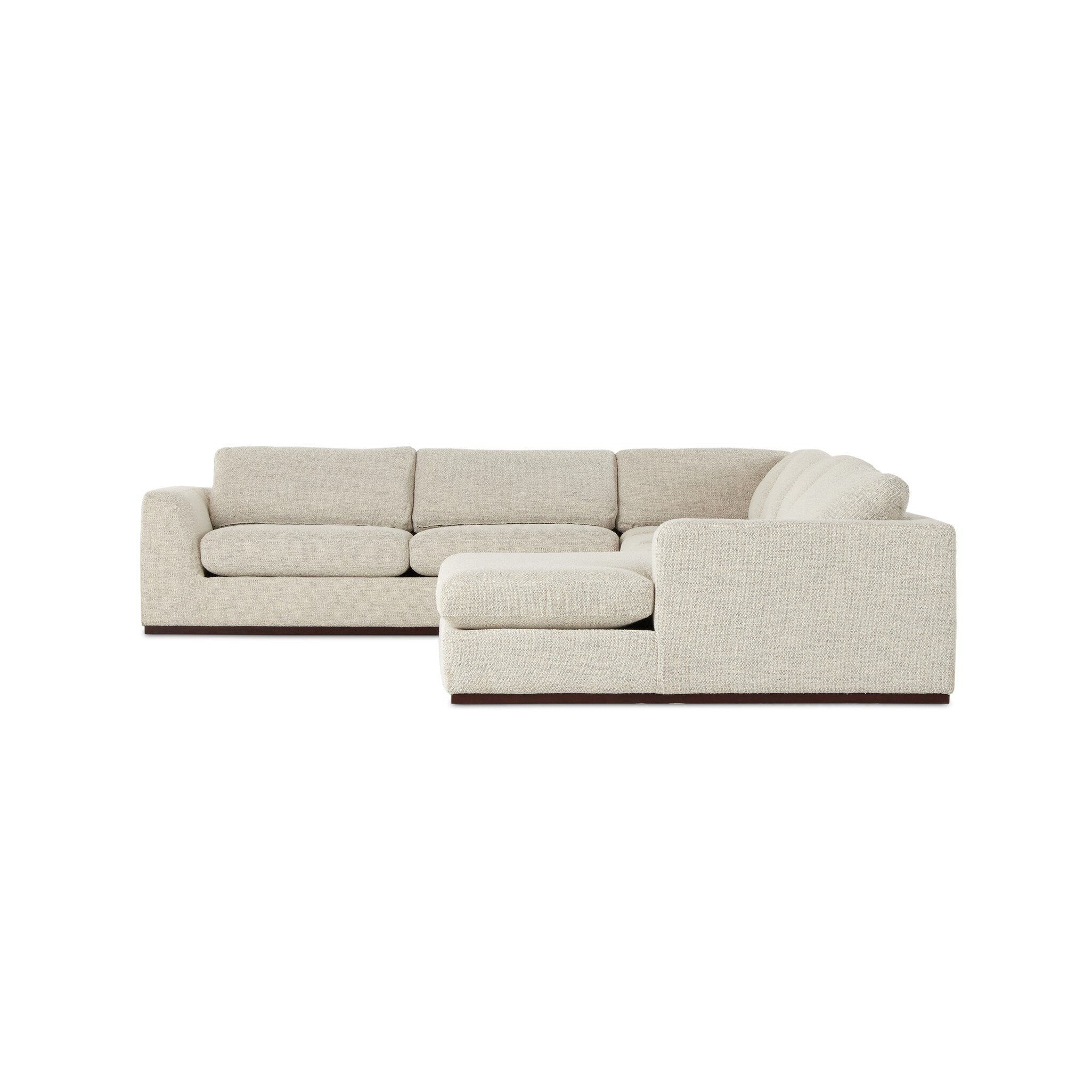 Colt 4-Piece Sectional - Merino Cotton | Right Chaise - Image 2