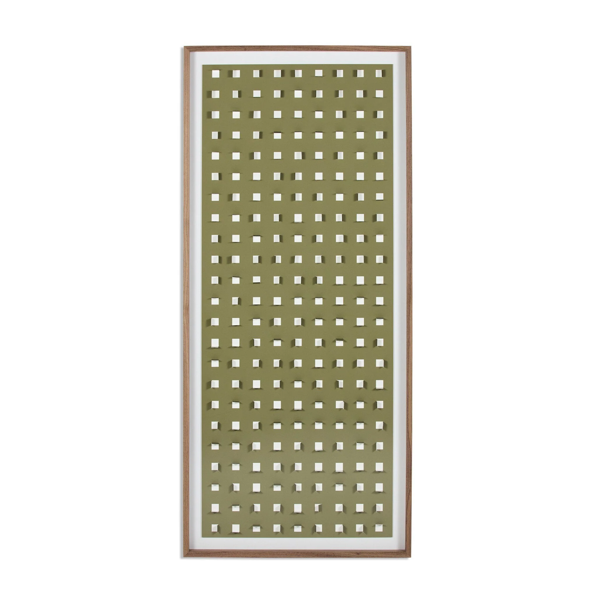 See Through Olive by FH Art Studio – Rustic 2.5 Walnut | 72″ x 32″
