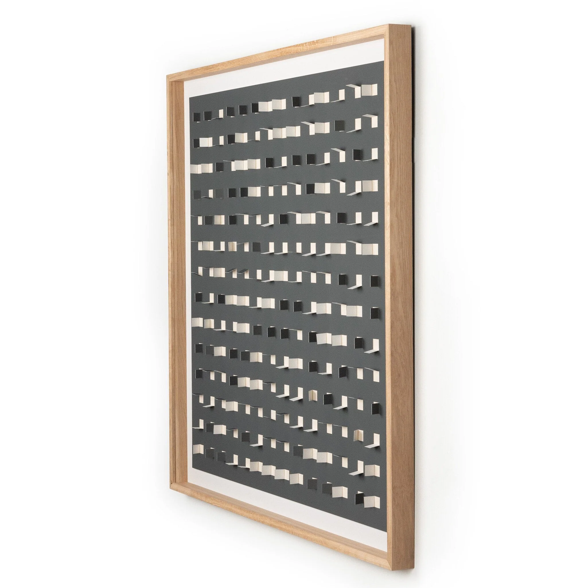 See Through Dark Shadow by FH Art Studio - Vertical Grain 2.5 White Oak - Image 2