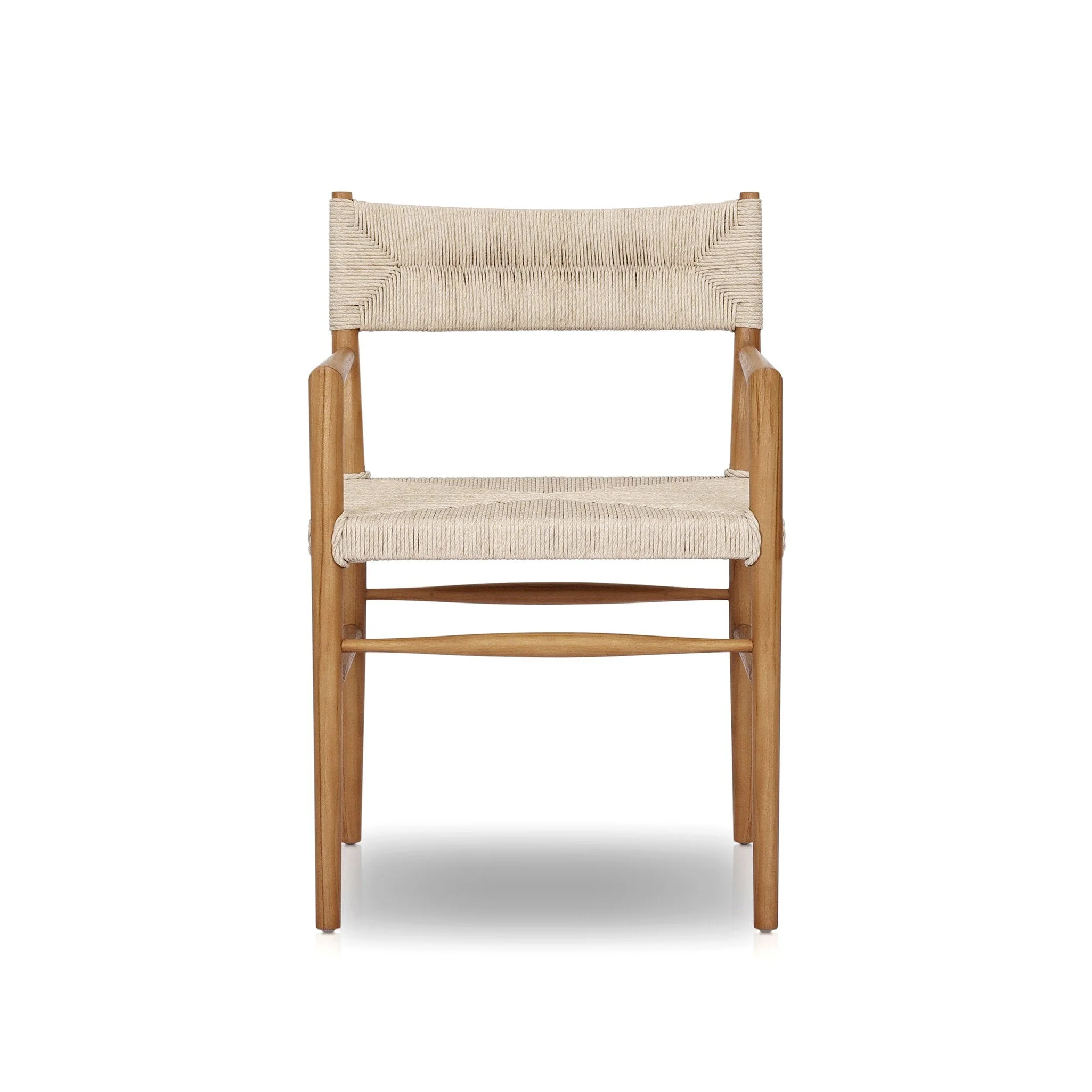 Lomas Outdoor Dining Armchair - Vintage White - Image 1