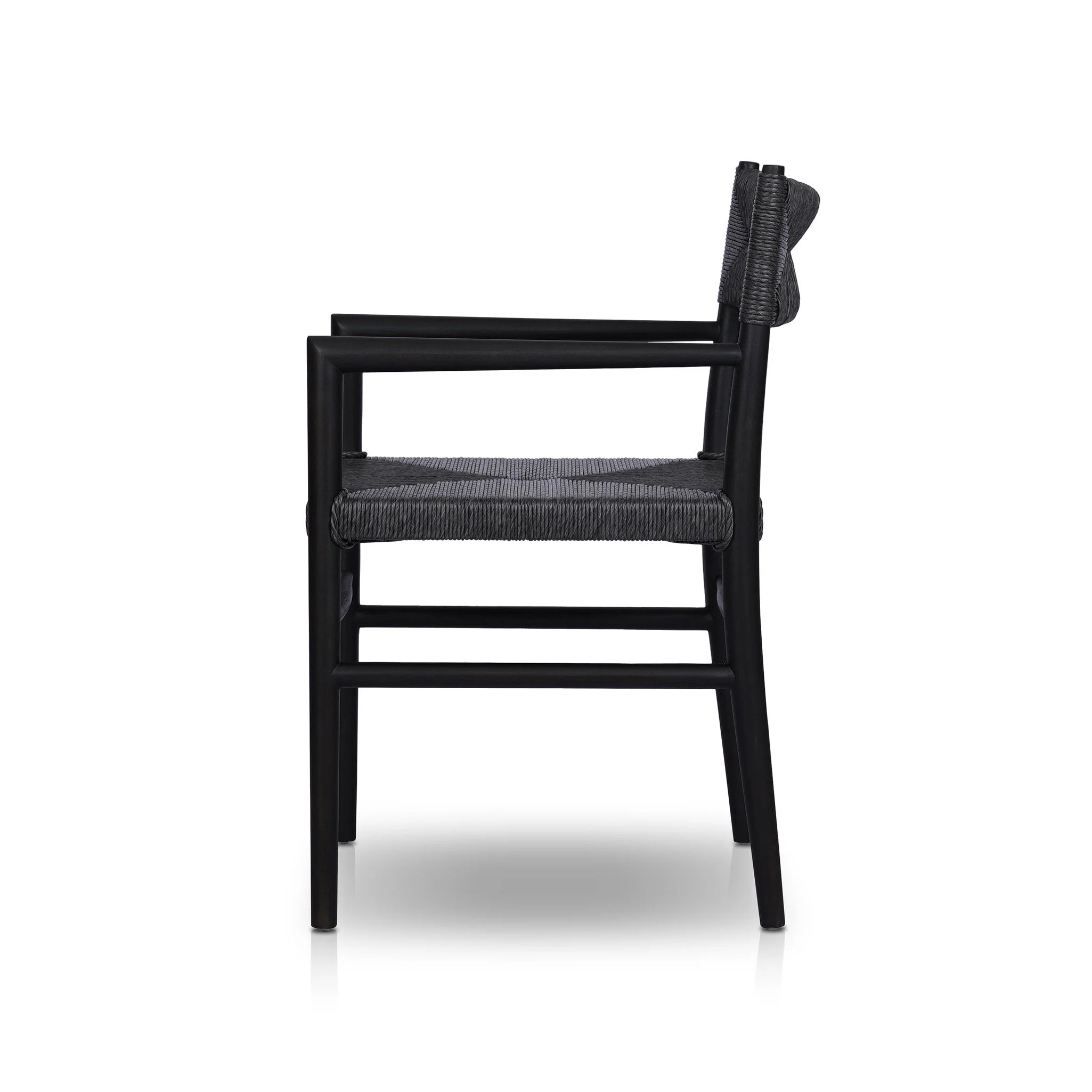 Lomas Outdoor Dining Armchair - Vintage Coal - Image 3