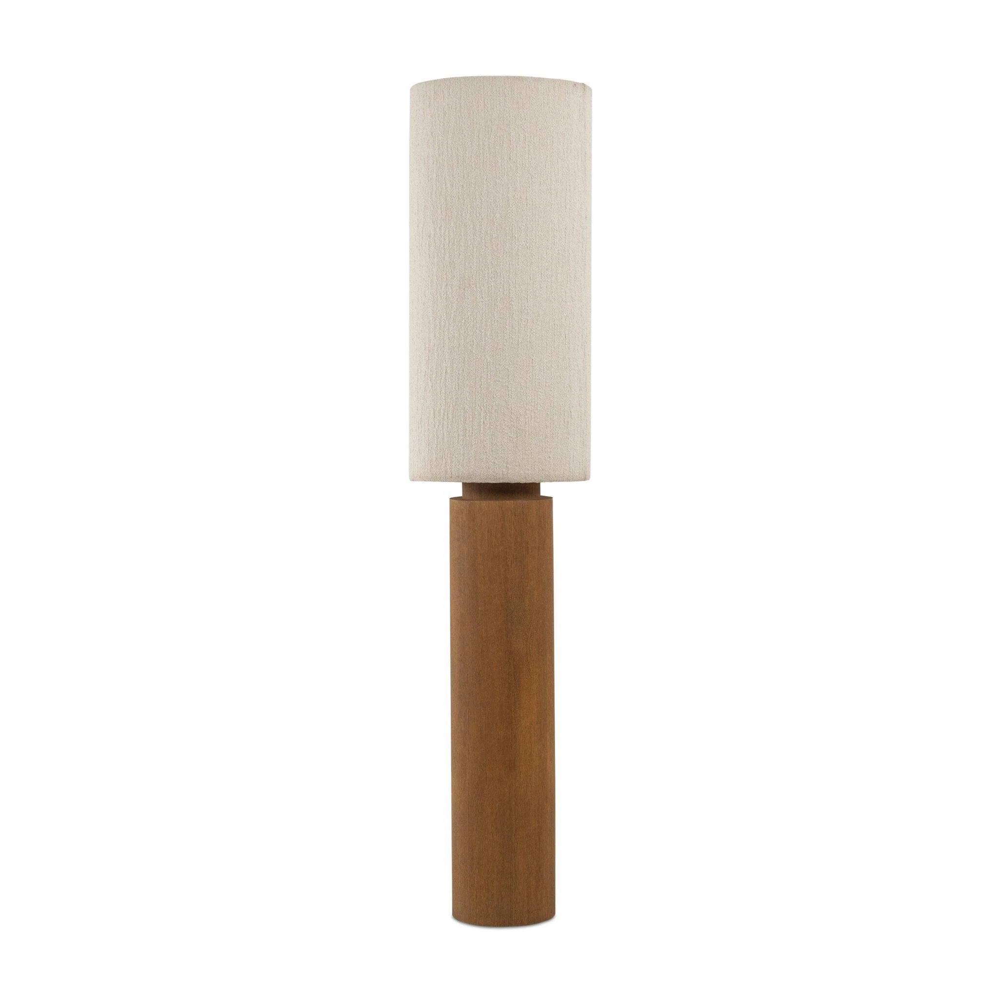 Haney Floor Lamp - Light Smoked Oak Veneer - Image 1