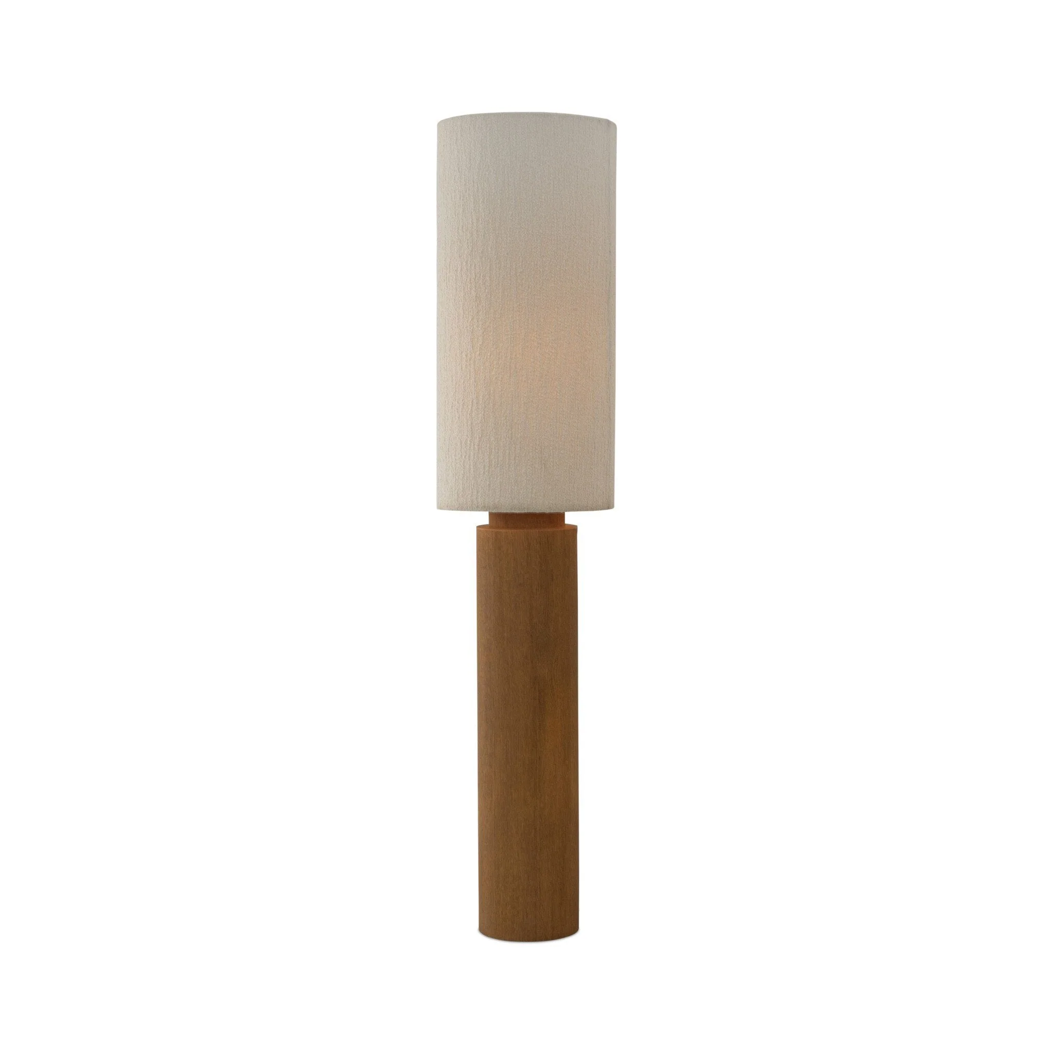 Haney Floor Lamp - Light Smoked Oak Veneer - Image 2