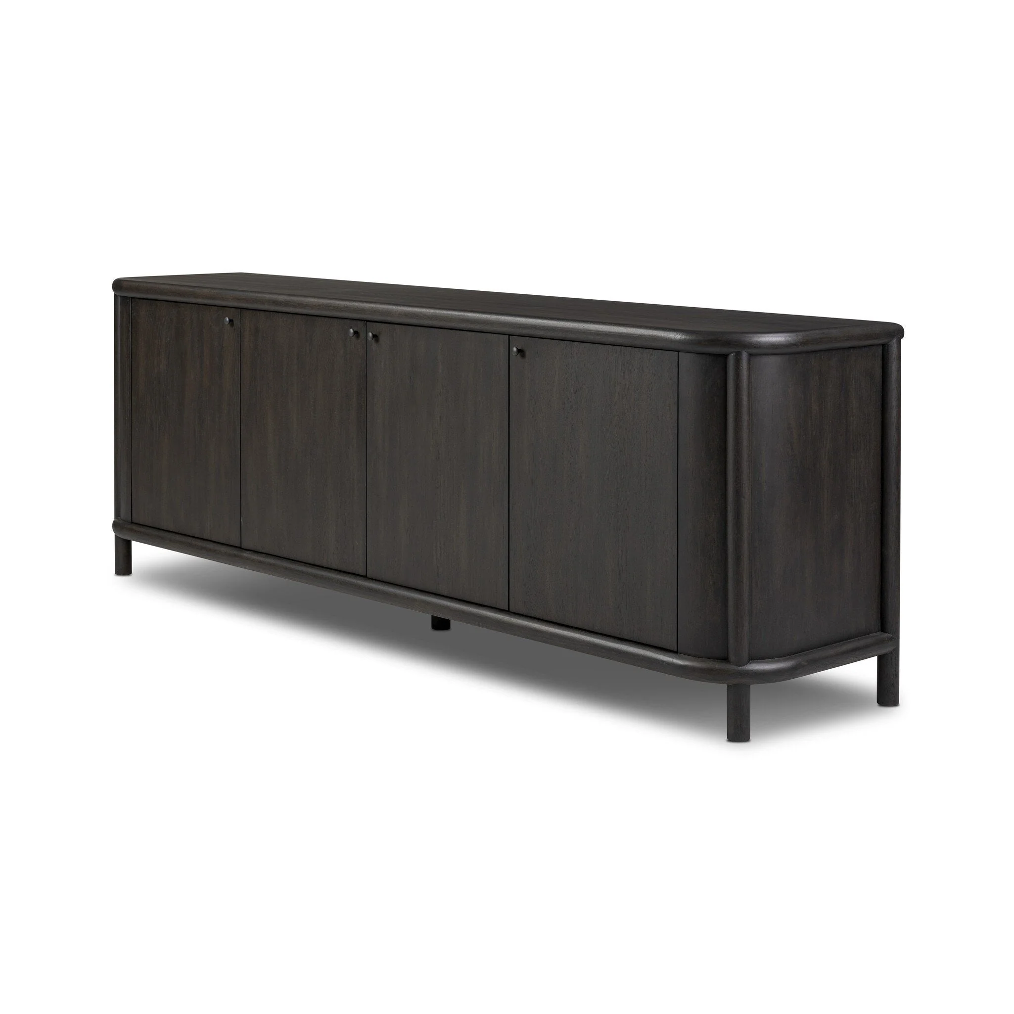 Florent Sideboard - Smoked Black Solid - Image 2