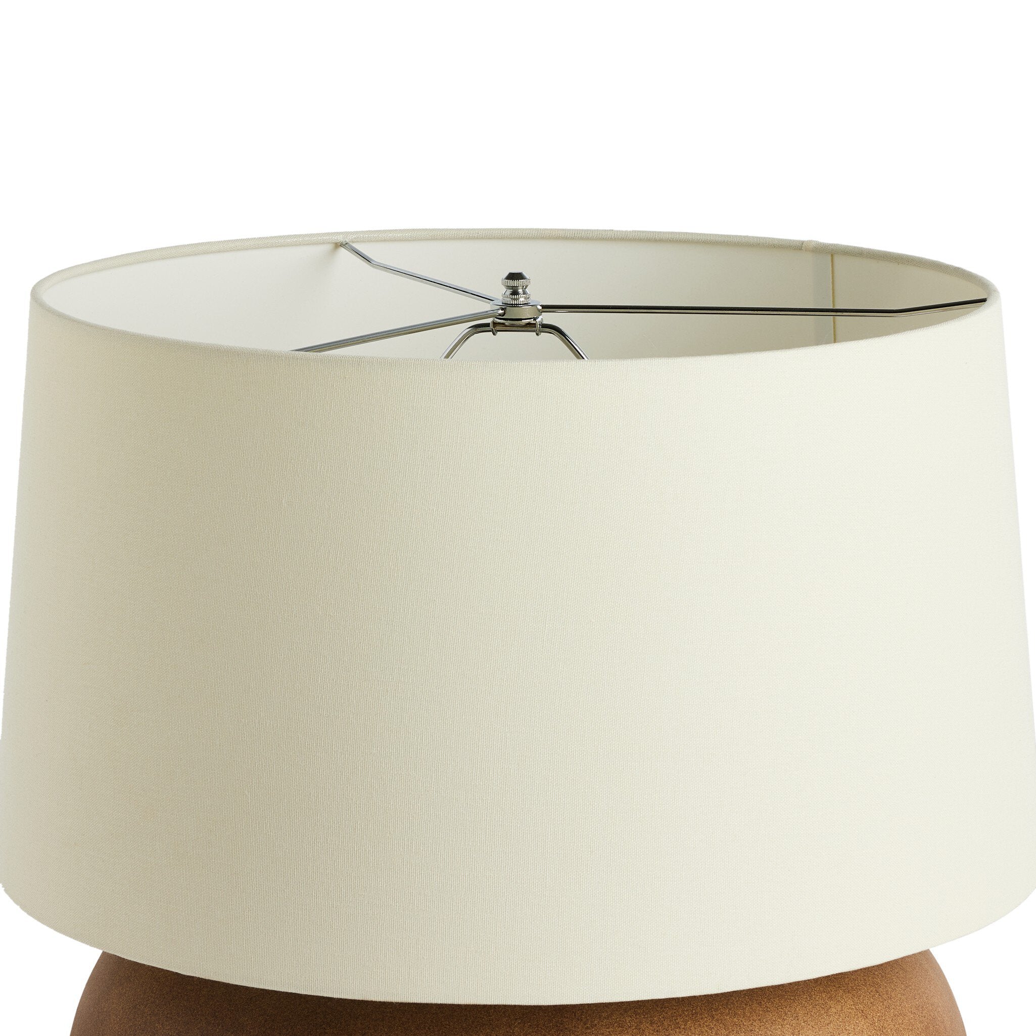 Kragen Table Lamp - Dark Sand Porcelain Ceramic - Image 3