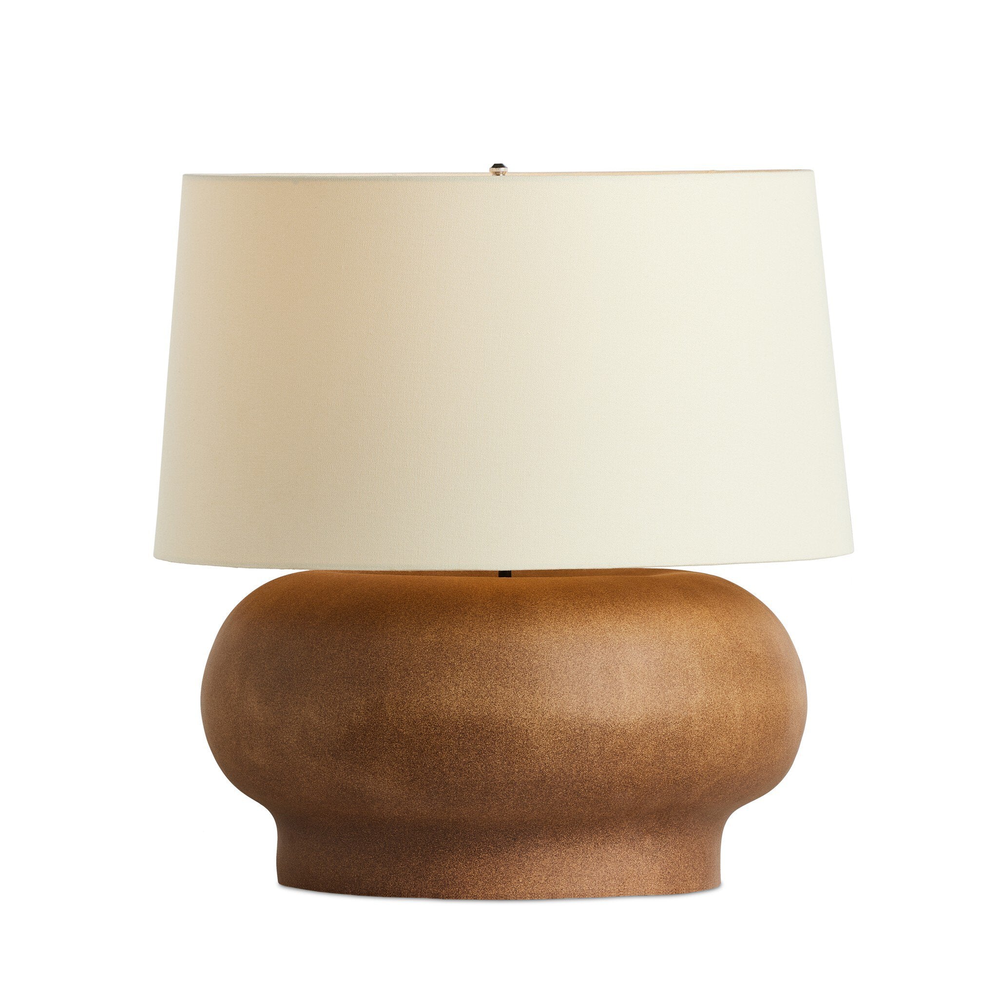 Kragen Table Lamp - Dark Sand Porcelain Ceramic - Image 2