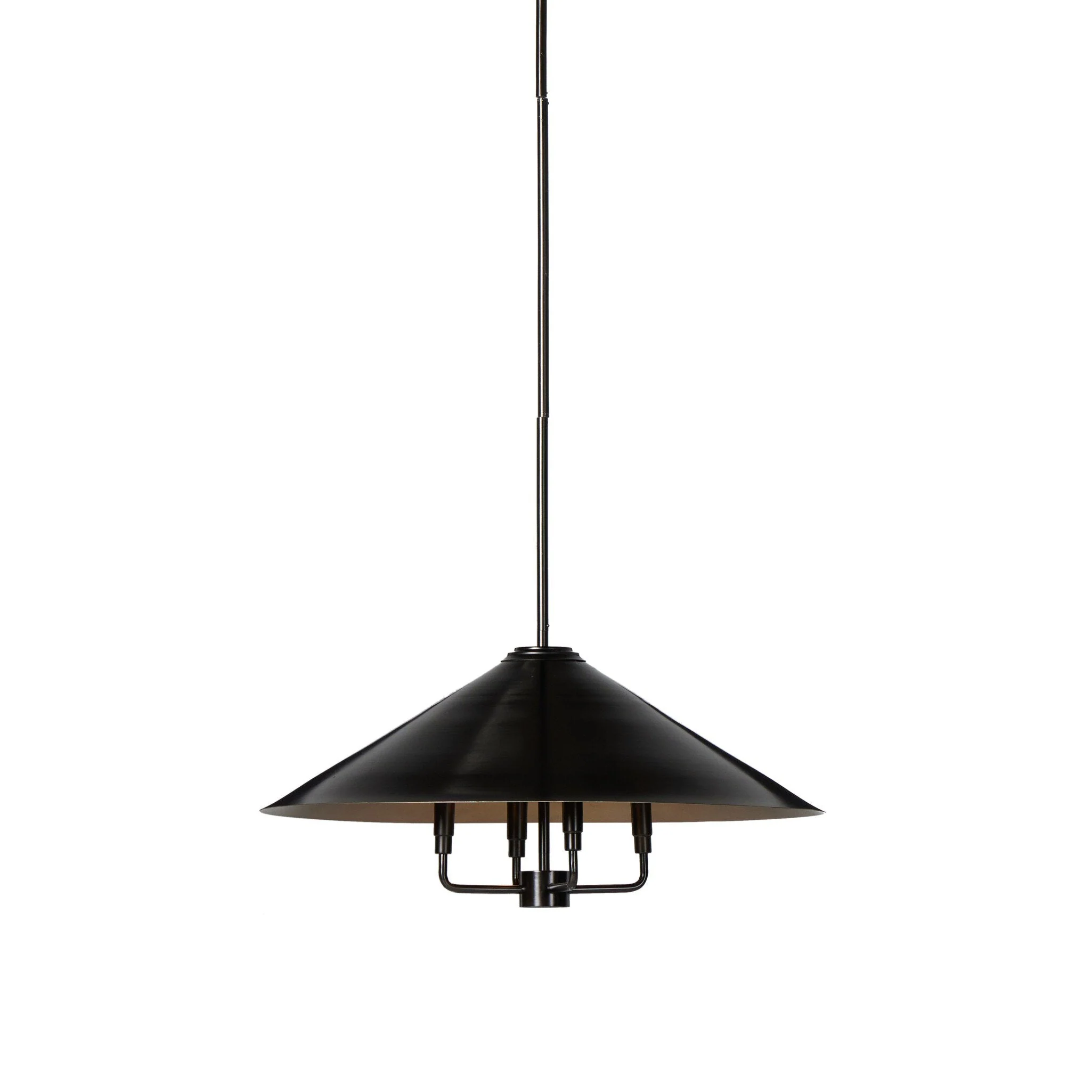 Siriano Chandelier - Antique Brass Iron - Image 1