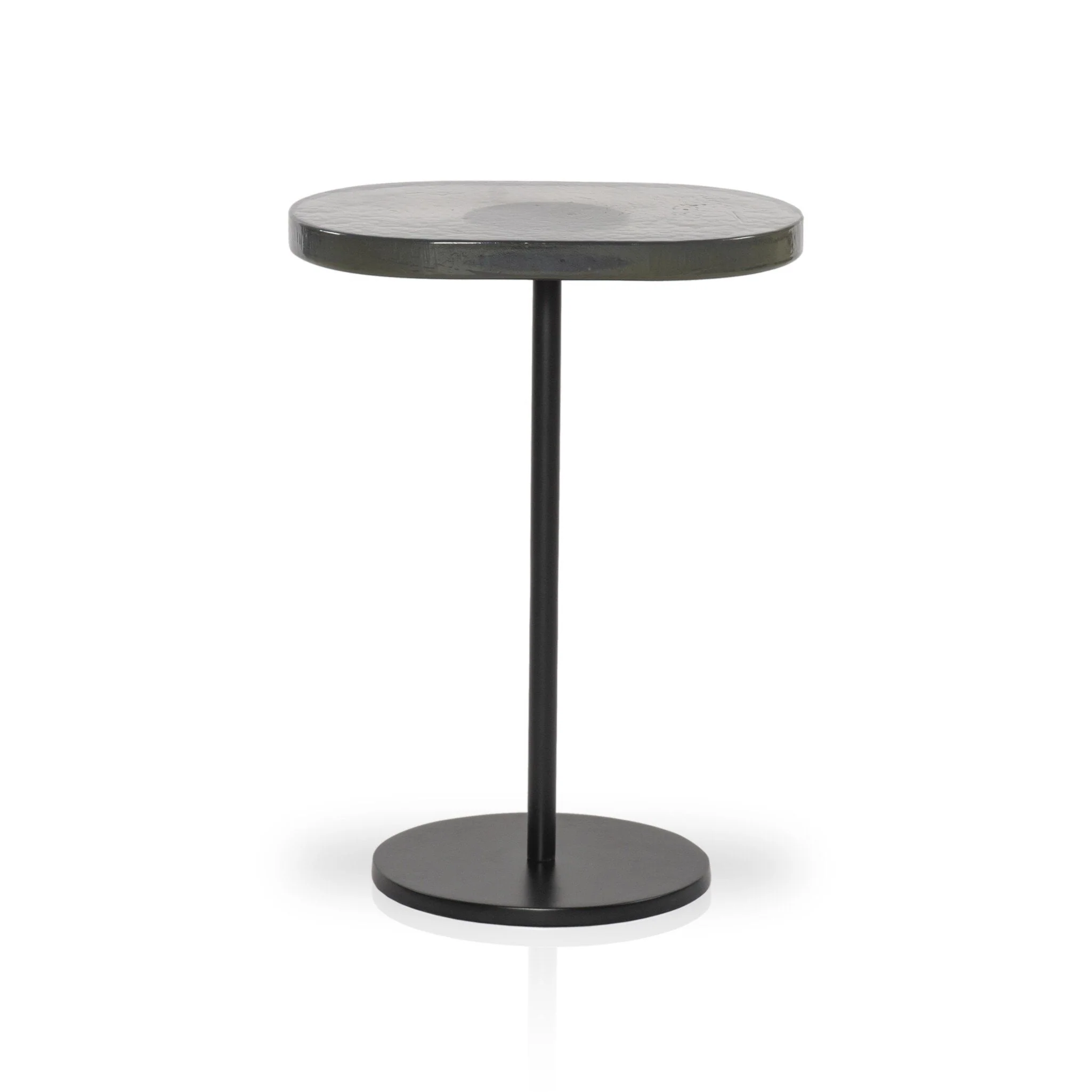 Vinia End Table - Iron Matte Black - Image 1