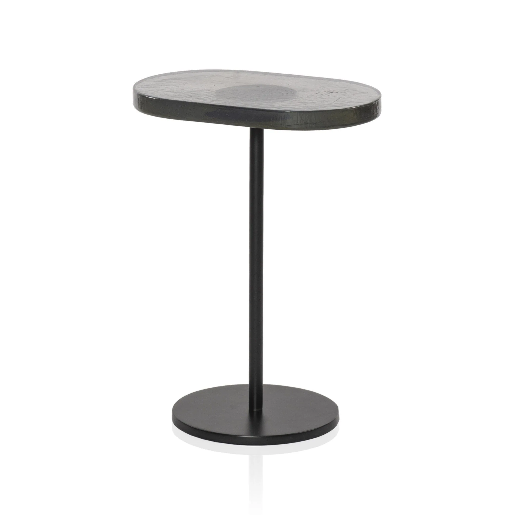 Vinia End Table - Iron Matte Black - Image 2