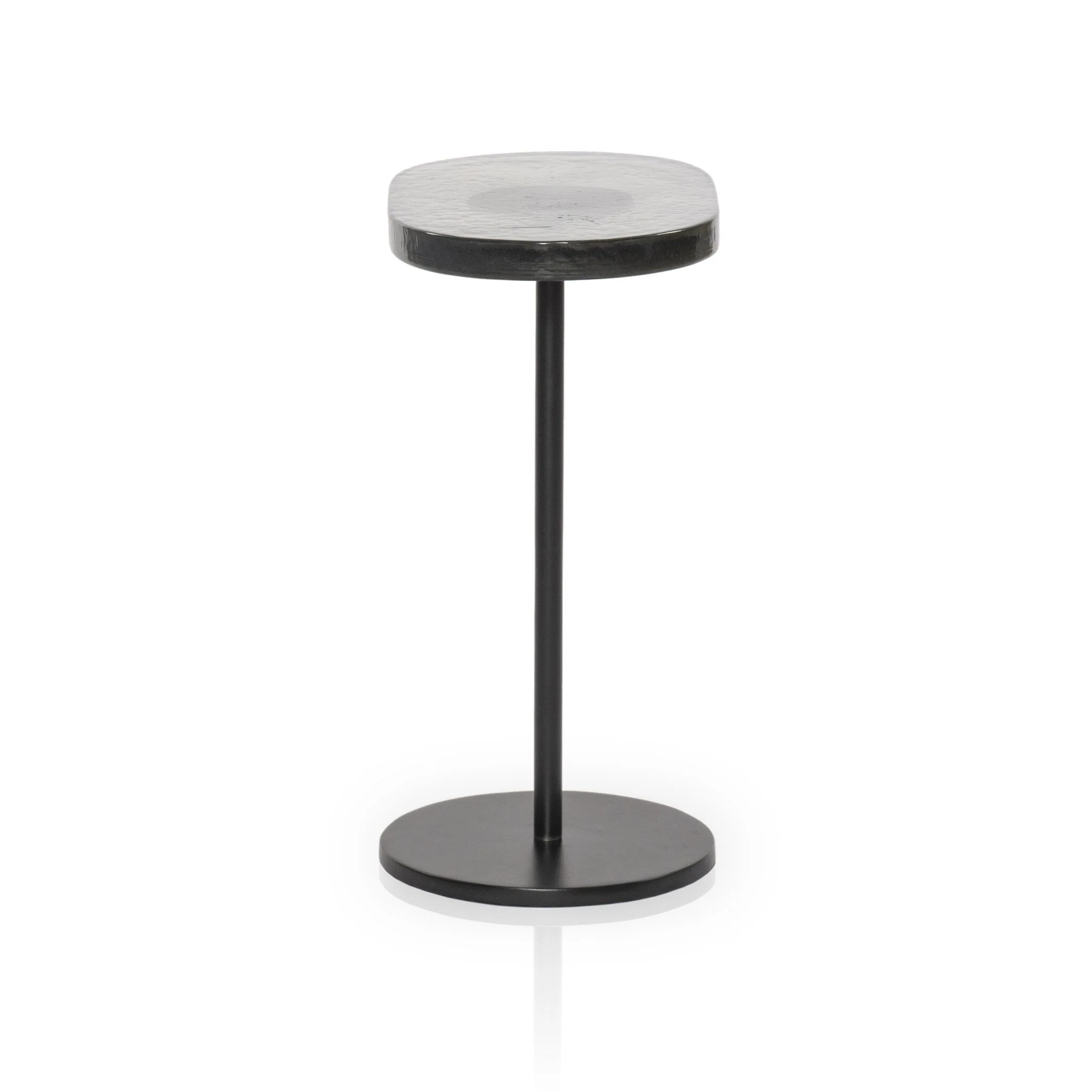 Vinia End Table - Iron Matte Black - Image 3