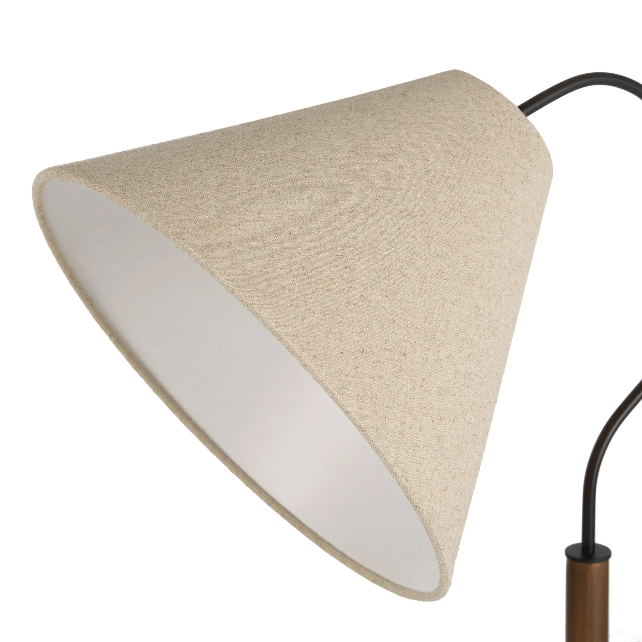 Garner Floor Lamp - Powder Coated Black - Image 3