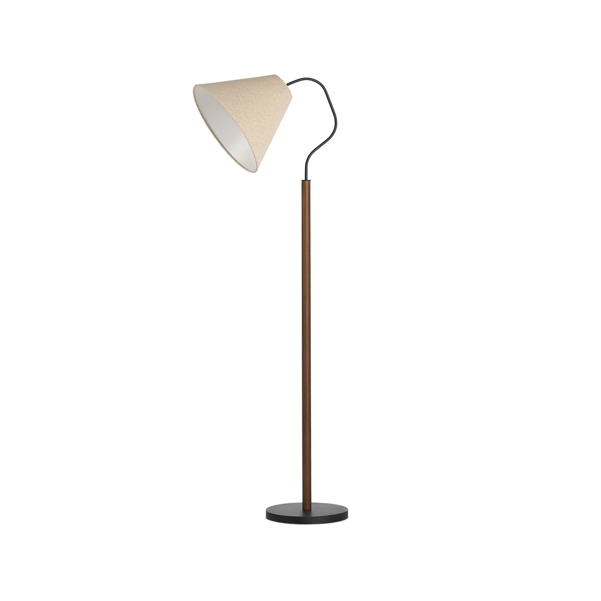 Garner Floor Lamp - Powder Coated Black - Image 1