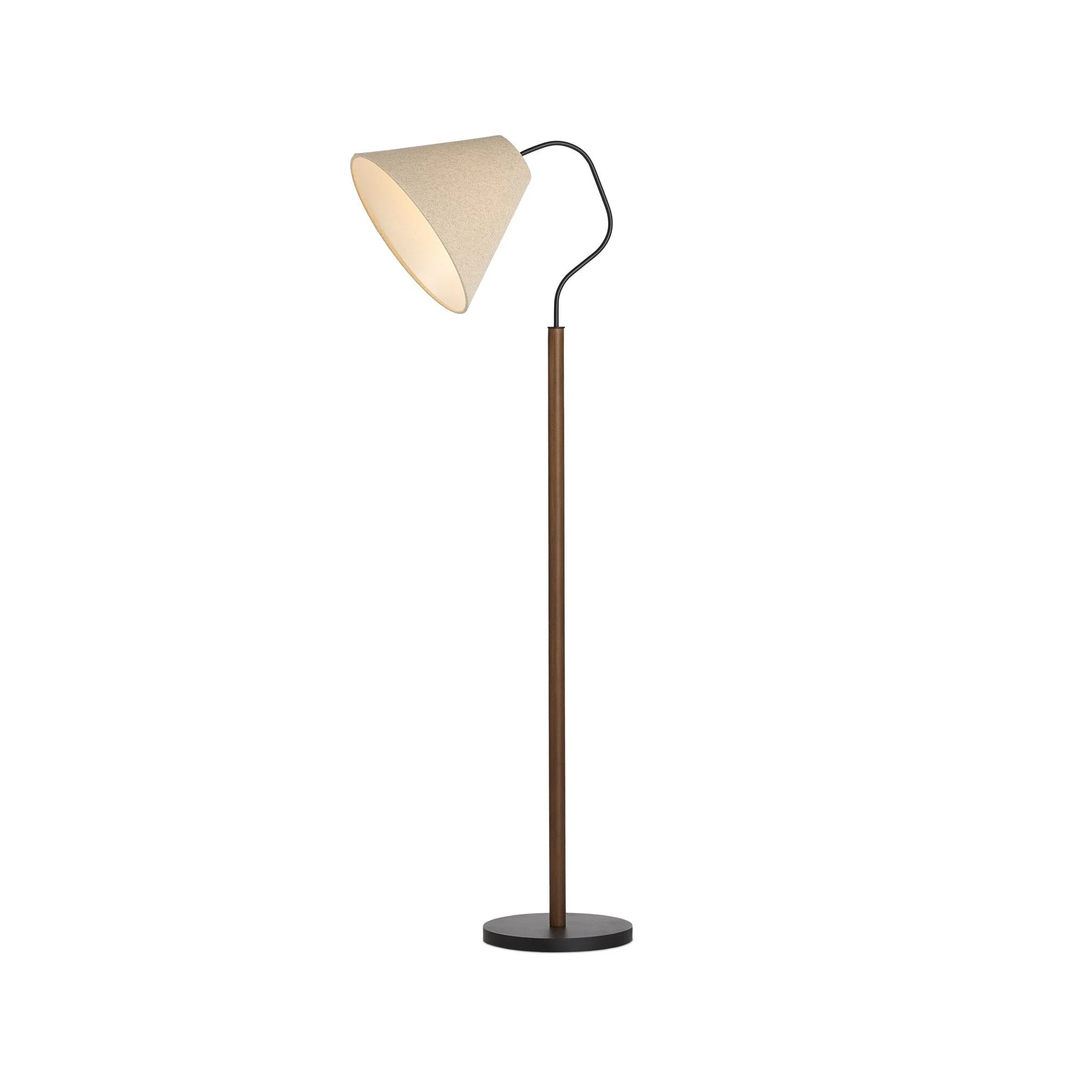 Garner Floor Lamp - Powder Coated Black - Image 2