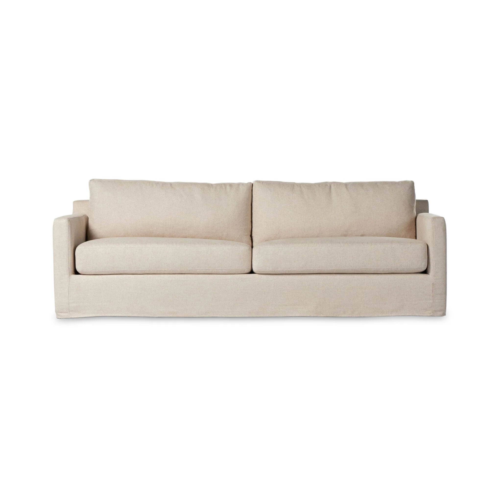 Hampton Slipcover Sofa - Evere Creme - Image 1