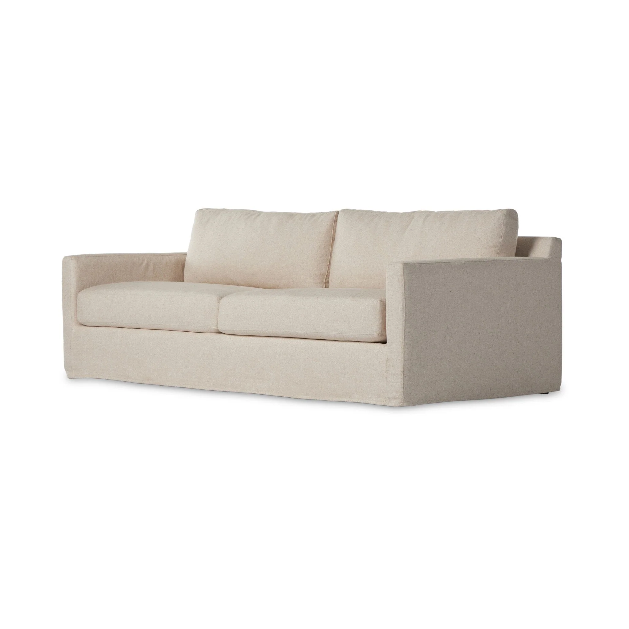 Hampton Slipcover Sofa - Evere Creme - Image 2