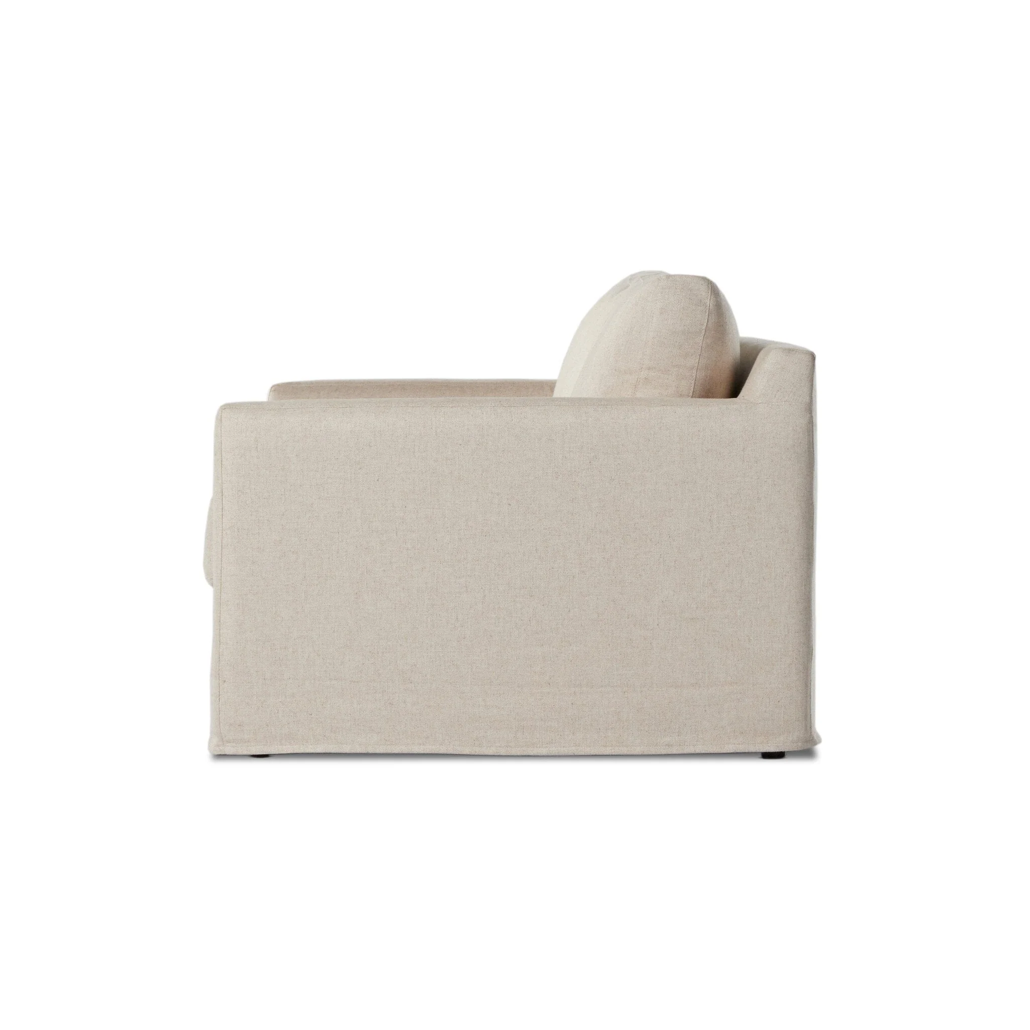 Hampton Slipcover Sofa - Evere Creme - Image 3