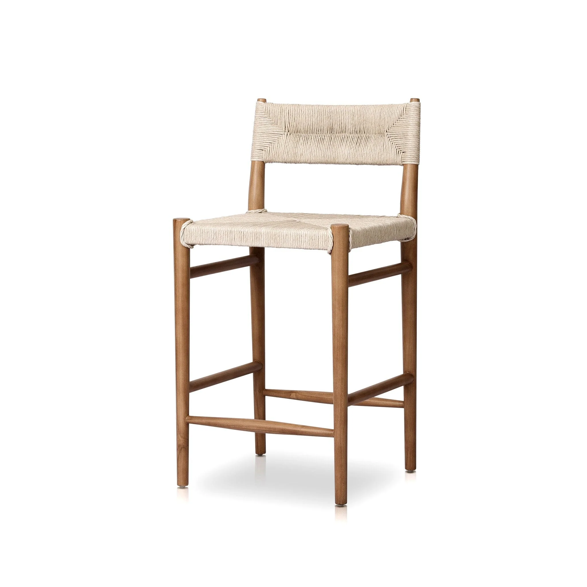 Lomas Outdoor Counter Stool - Vintage White - Image 2