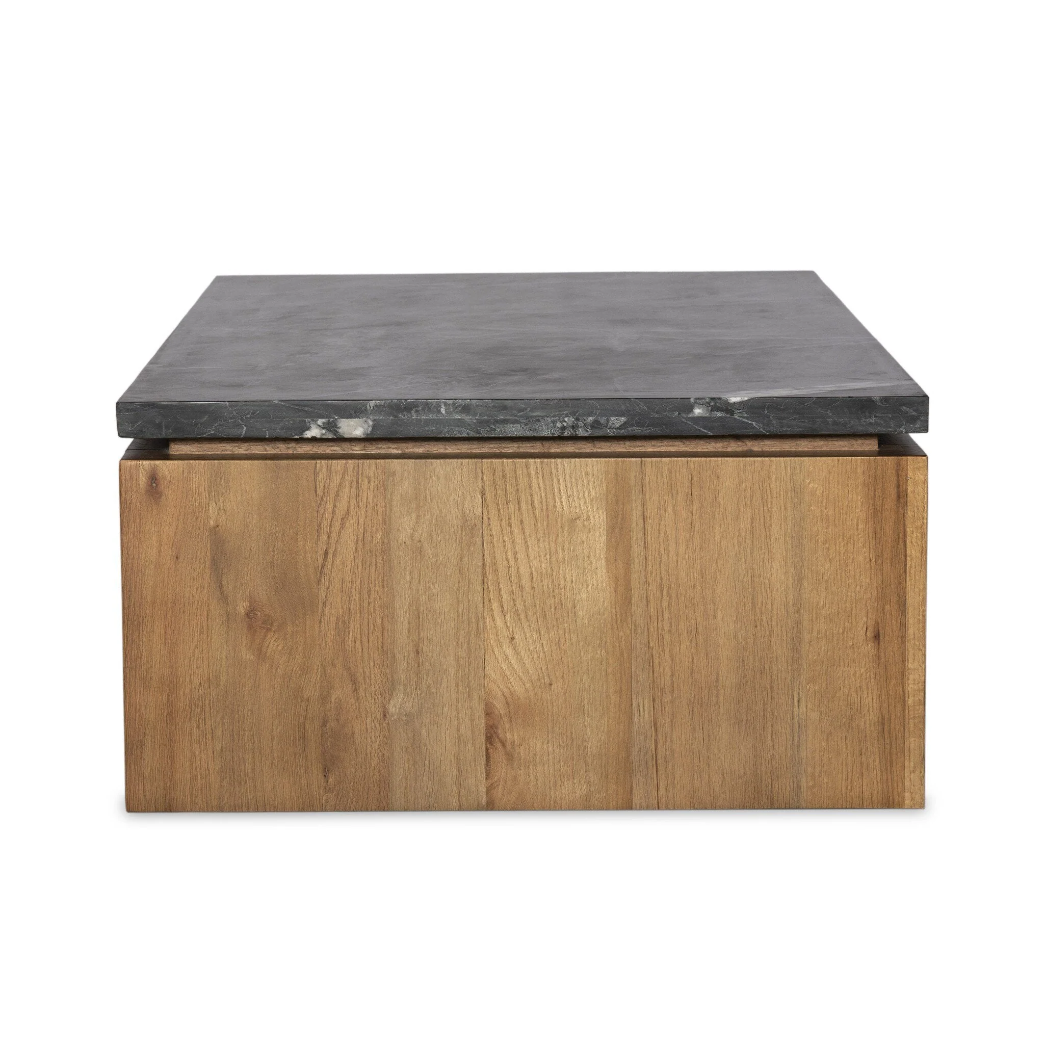 Kenneth Coffee Table - Polished Black Marble - Image 3