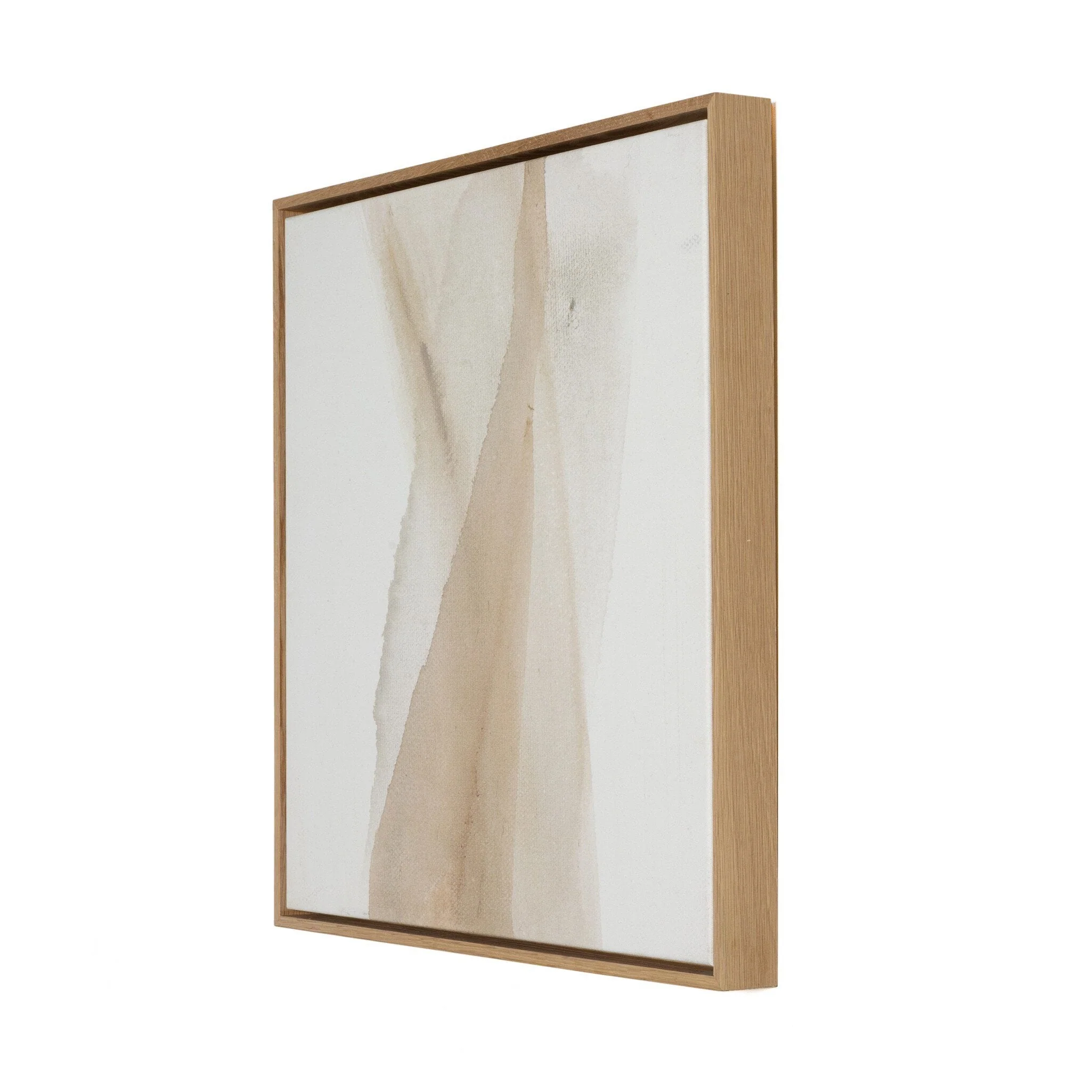 Wash 2 by Jess Engle - Vertical Grain White Oak Floater - Image 2